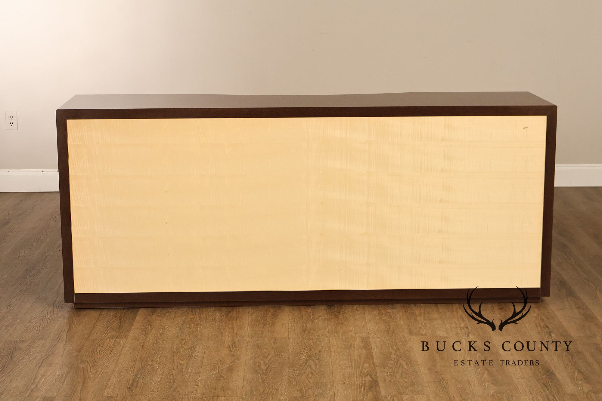 Giorgio Collection Italian Art Deco Style Mixed Wood Sideboard