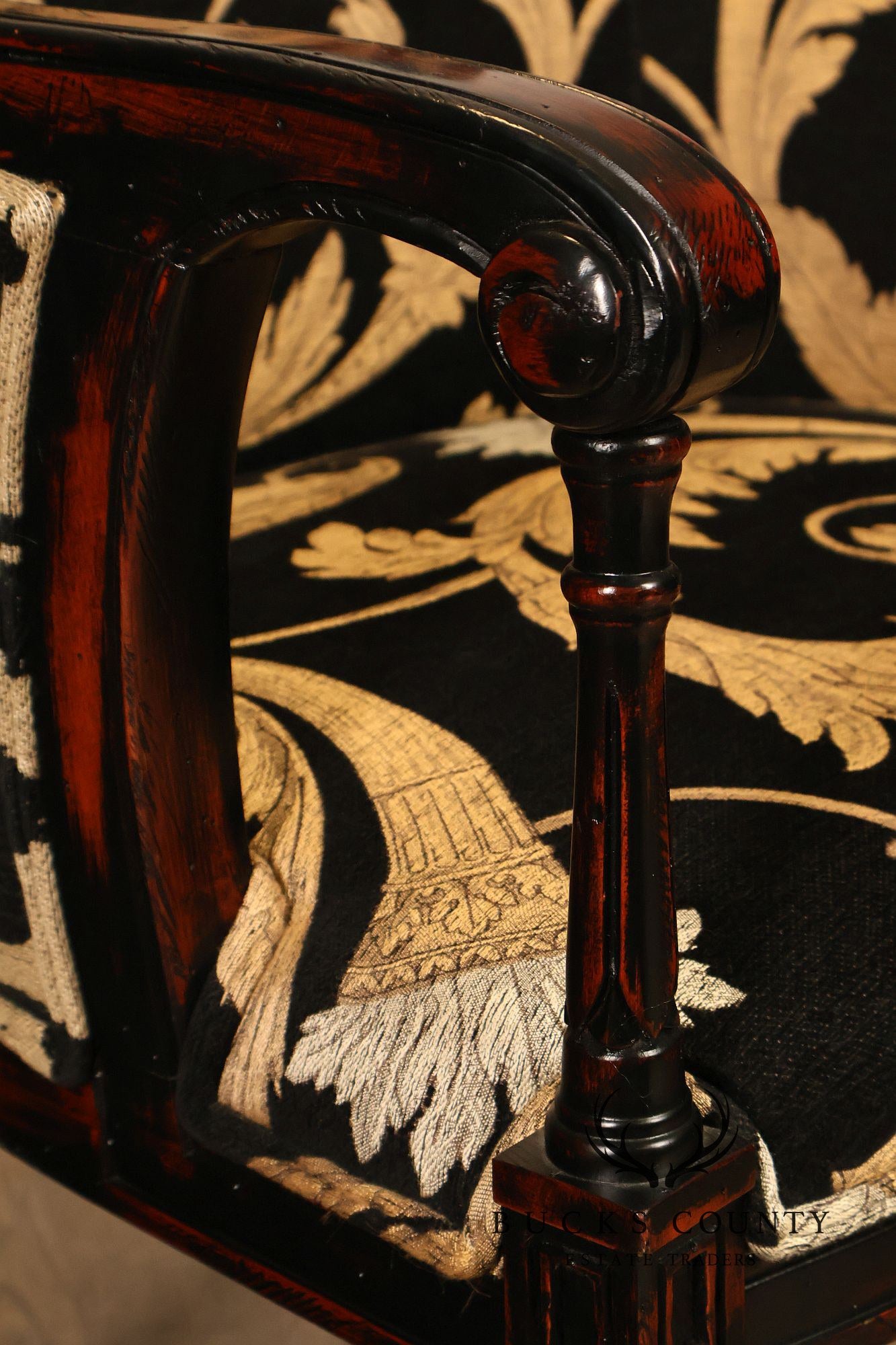 French Louis XVI Style Pair of Armchairs