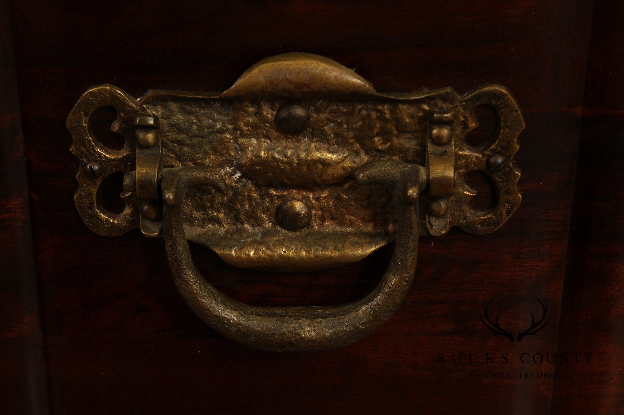 Colonial Style Hardwood And Cedar Trousseau Chest