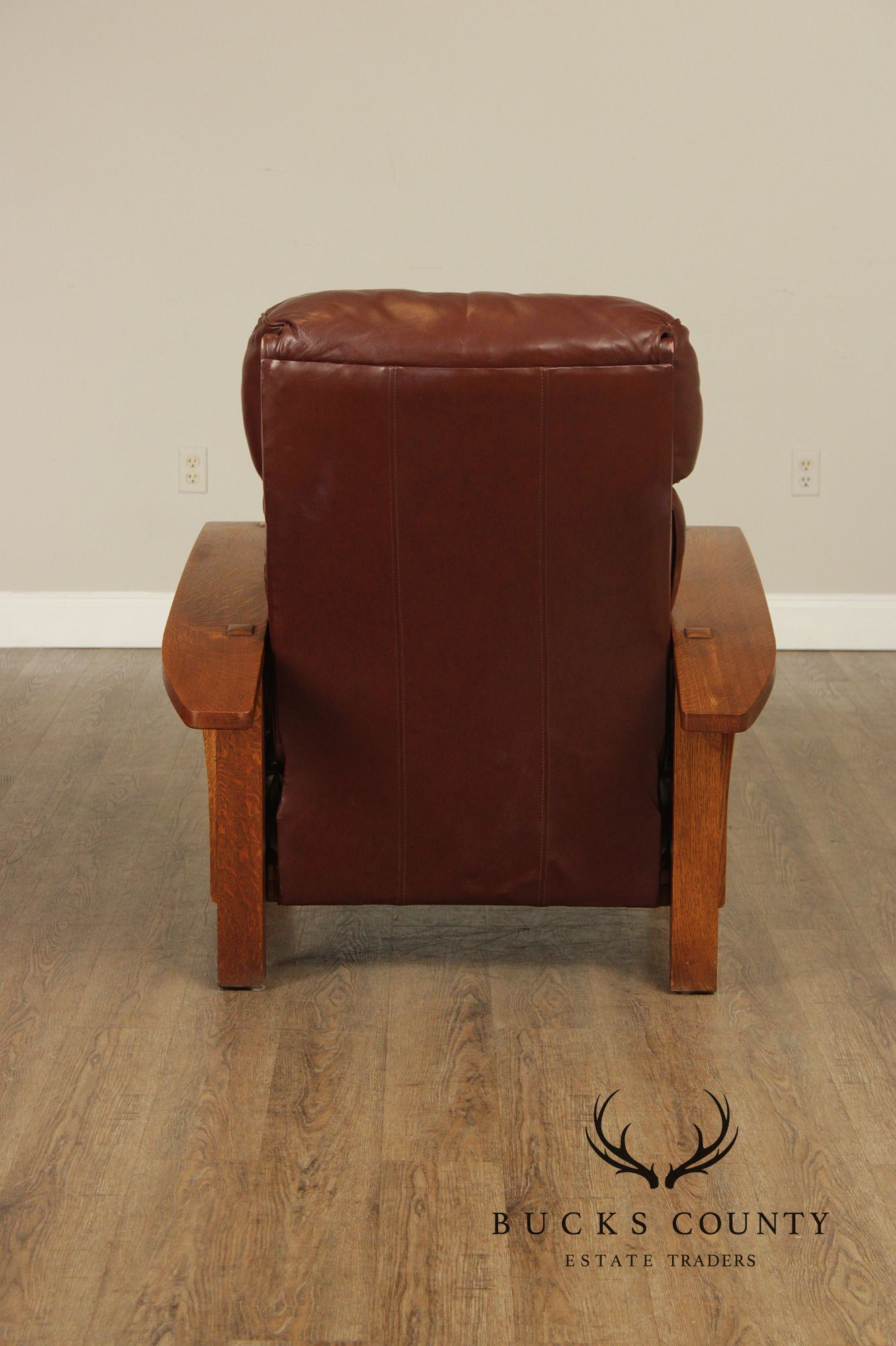 Stickley Mission Collection Oak Recliner