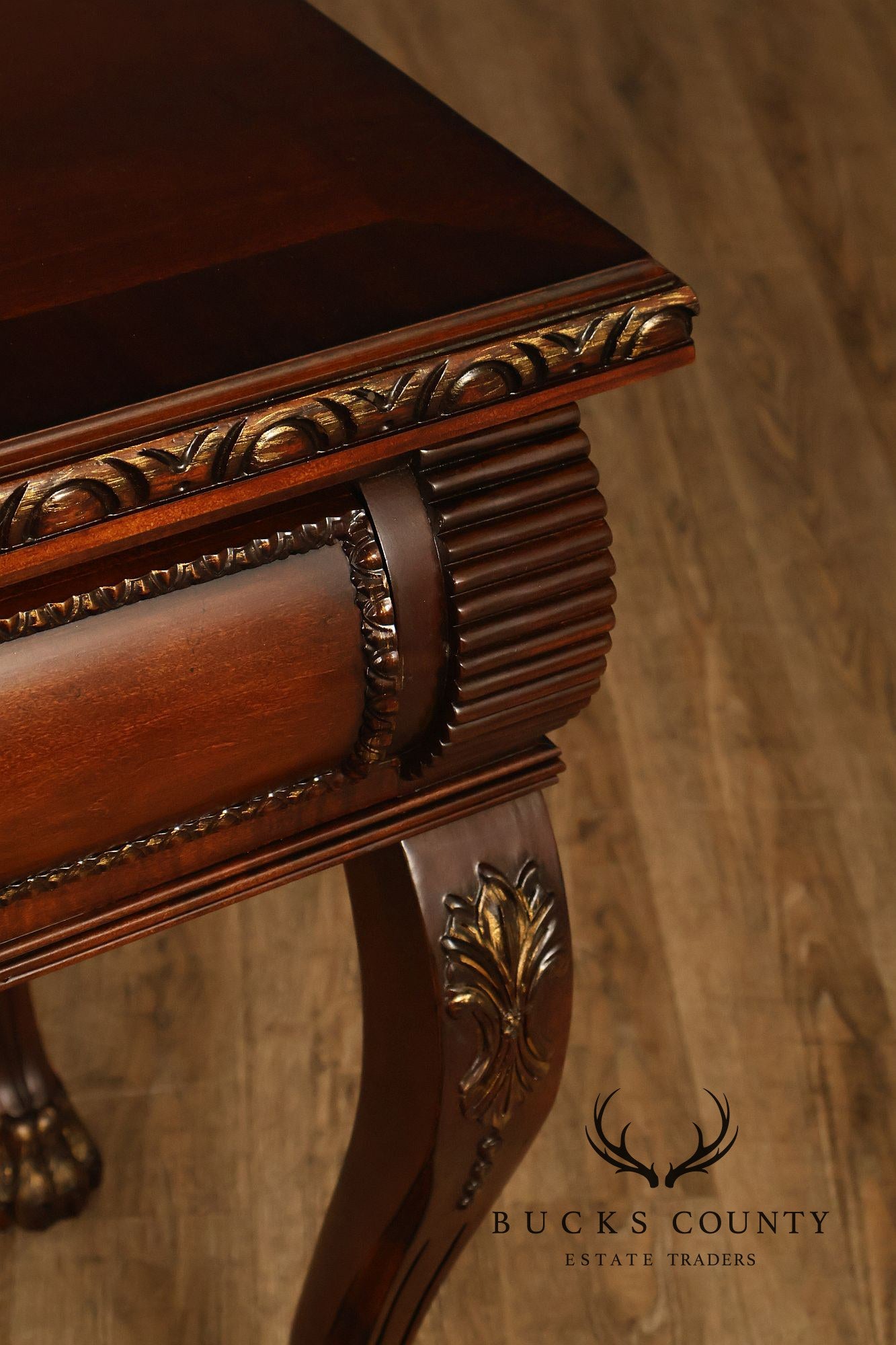Century Furniture Georgian Style Mahogany Console Sideboard