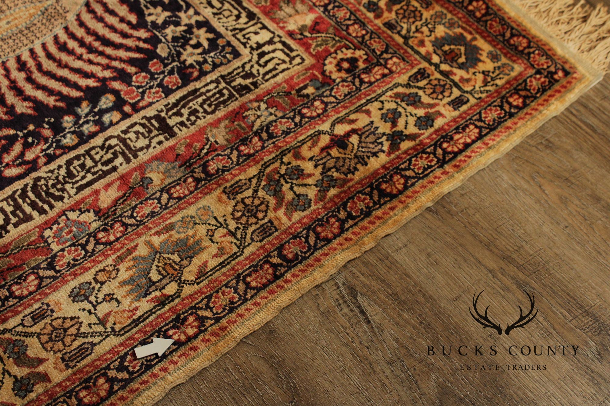 Persian Hand Knotted Prayer Rug