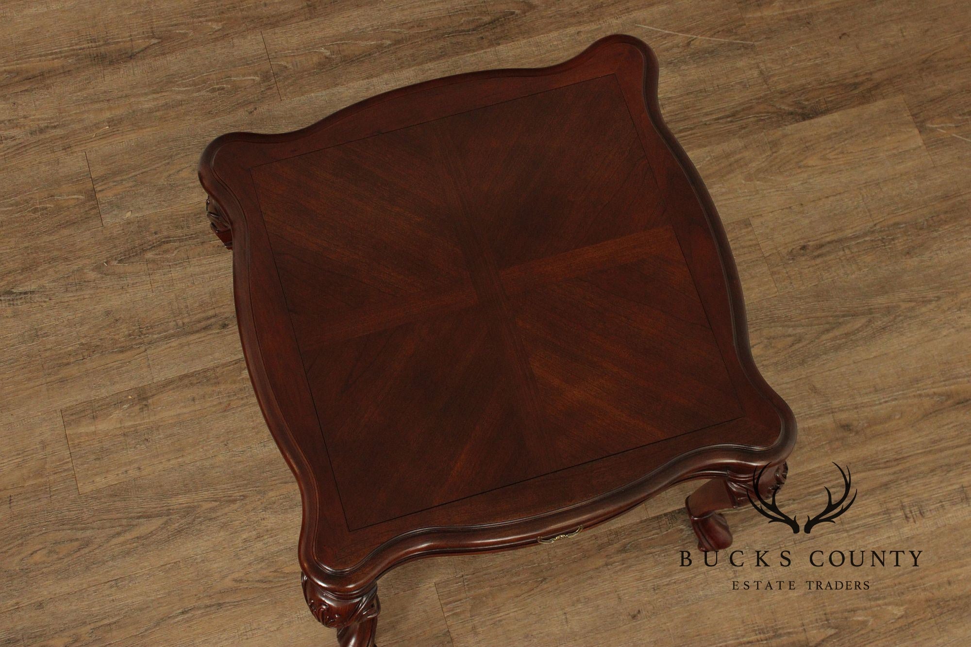 Century Georgian Style Furniture Pair Of End Tables