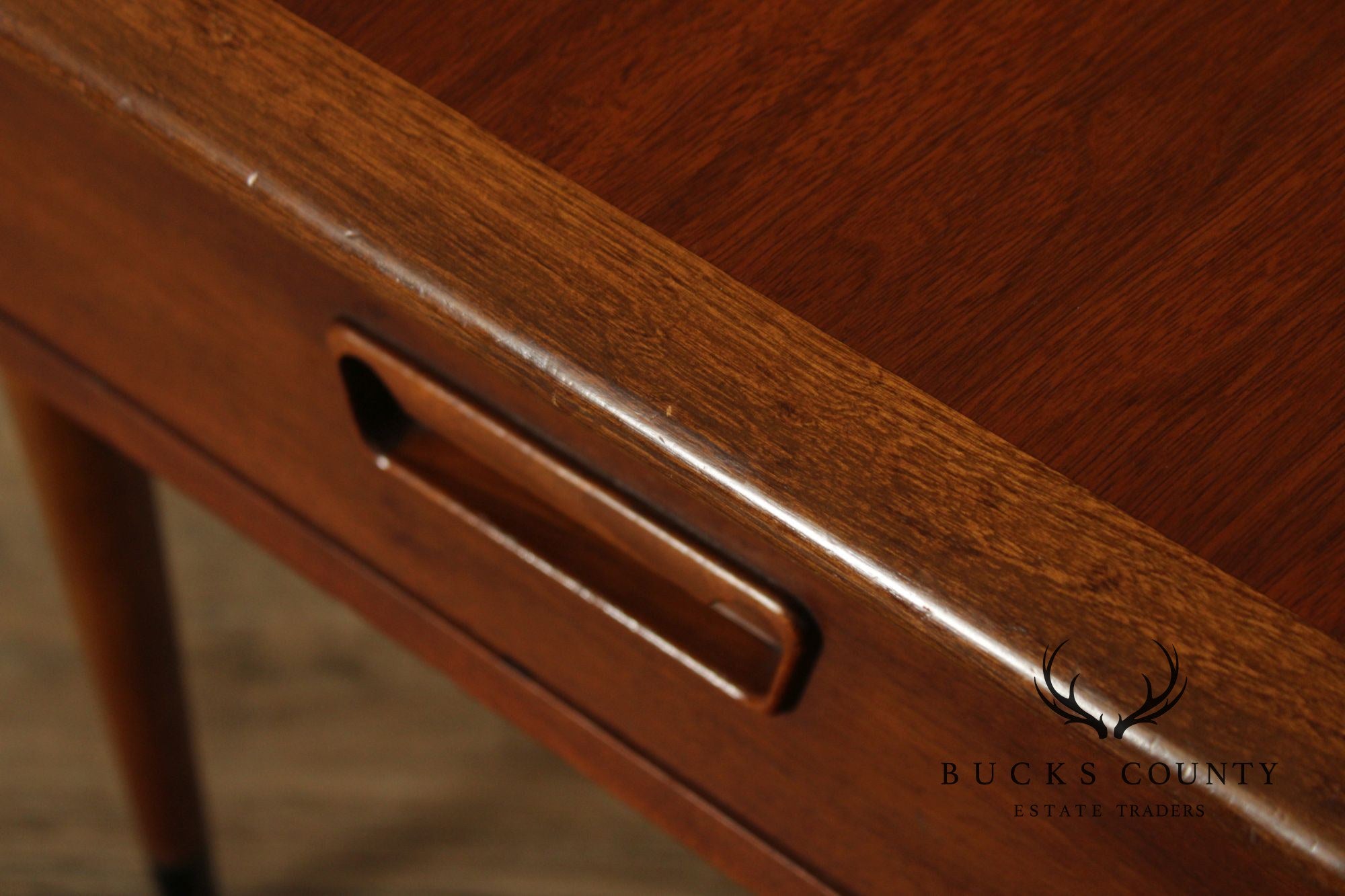 Lane Acclaim Mid Century Modern Pair Of Walnut End Tables