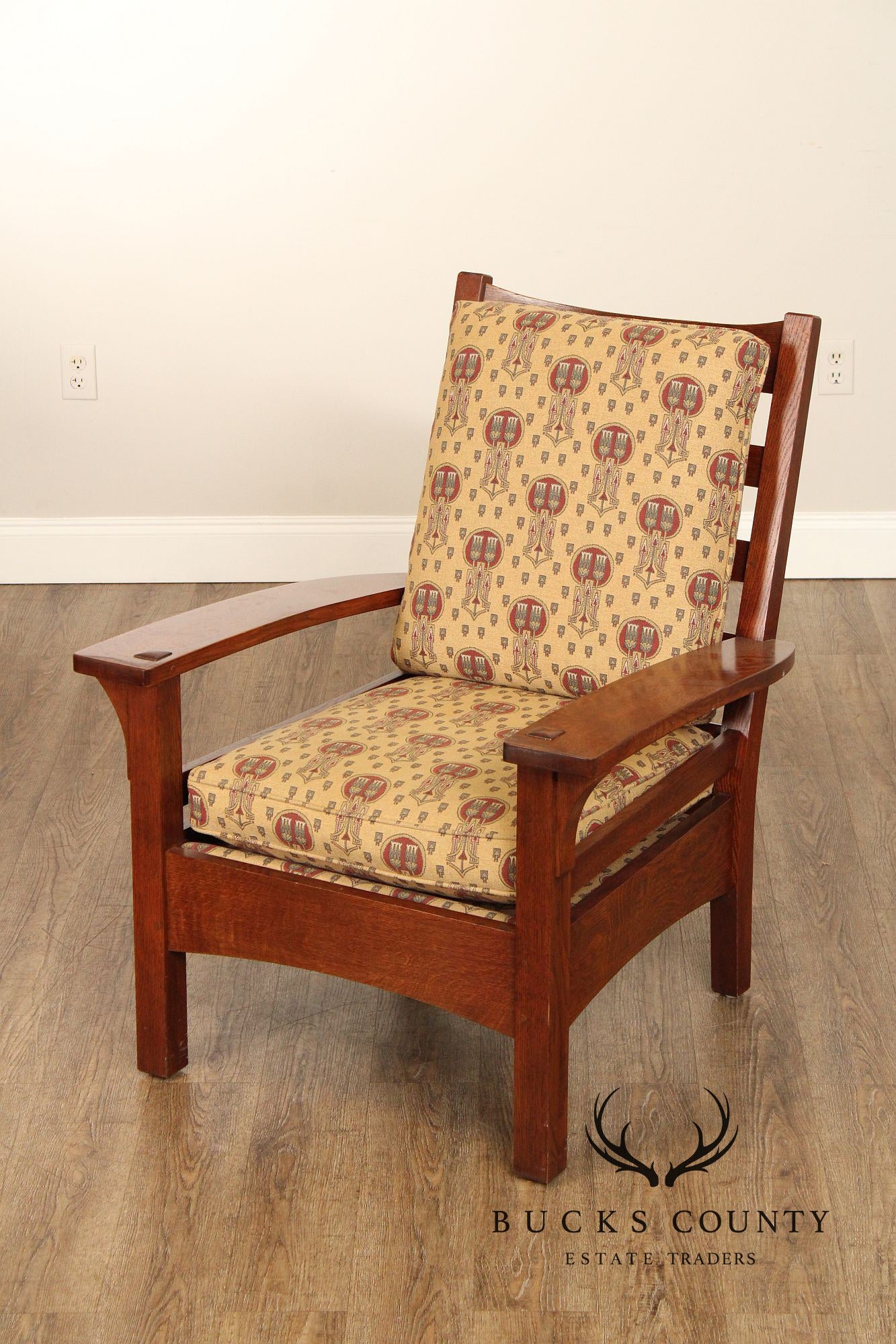 Stickley Mission Collection Oak  Lounge Chair