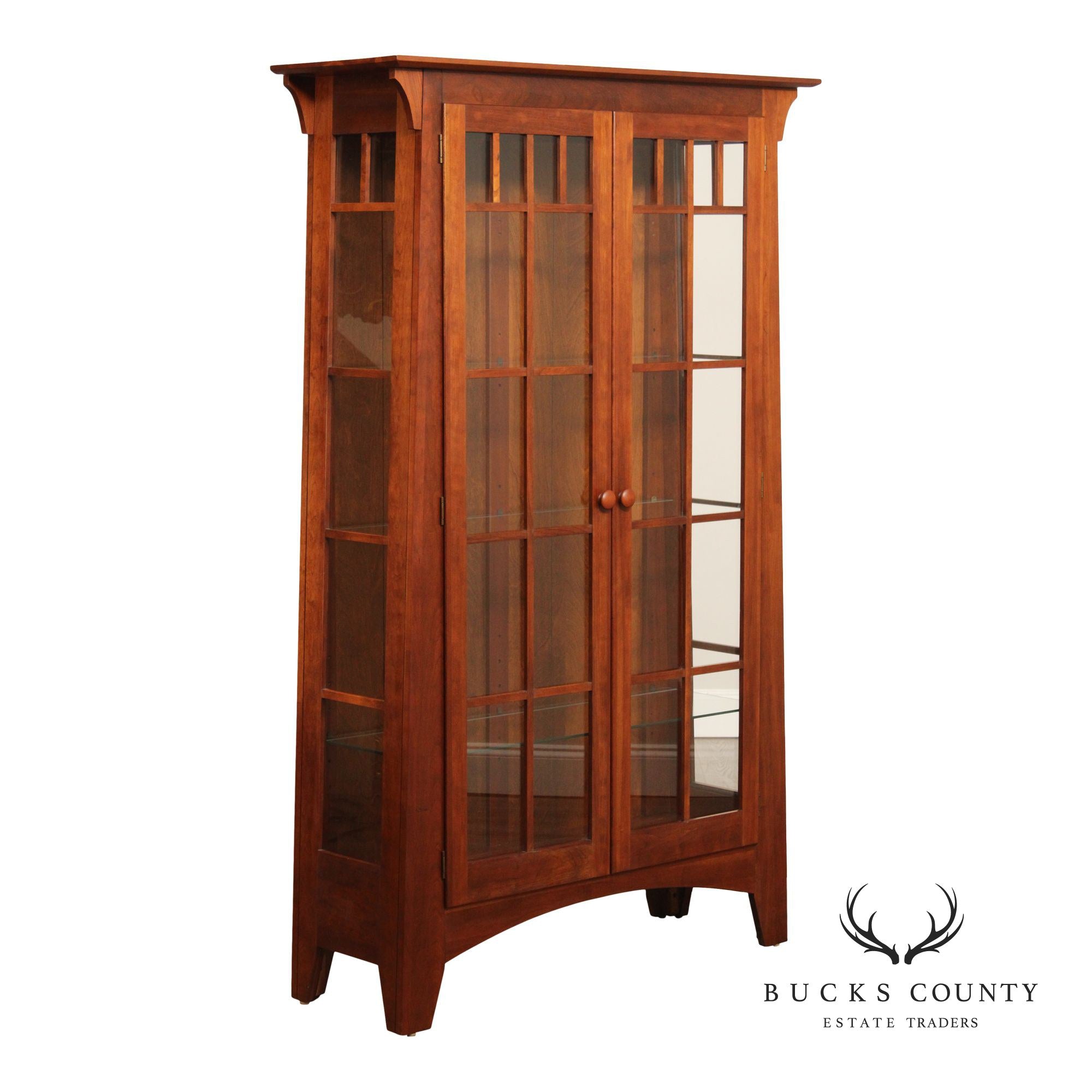 Ethan Allen 'American Impressions' Cherry Bookcase