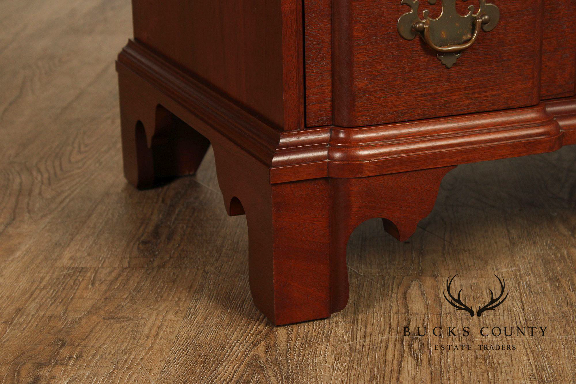 Bartley Collection Mahogany Blockfront Chest of Drawers