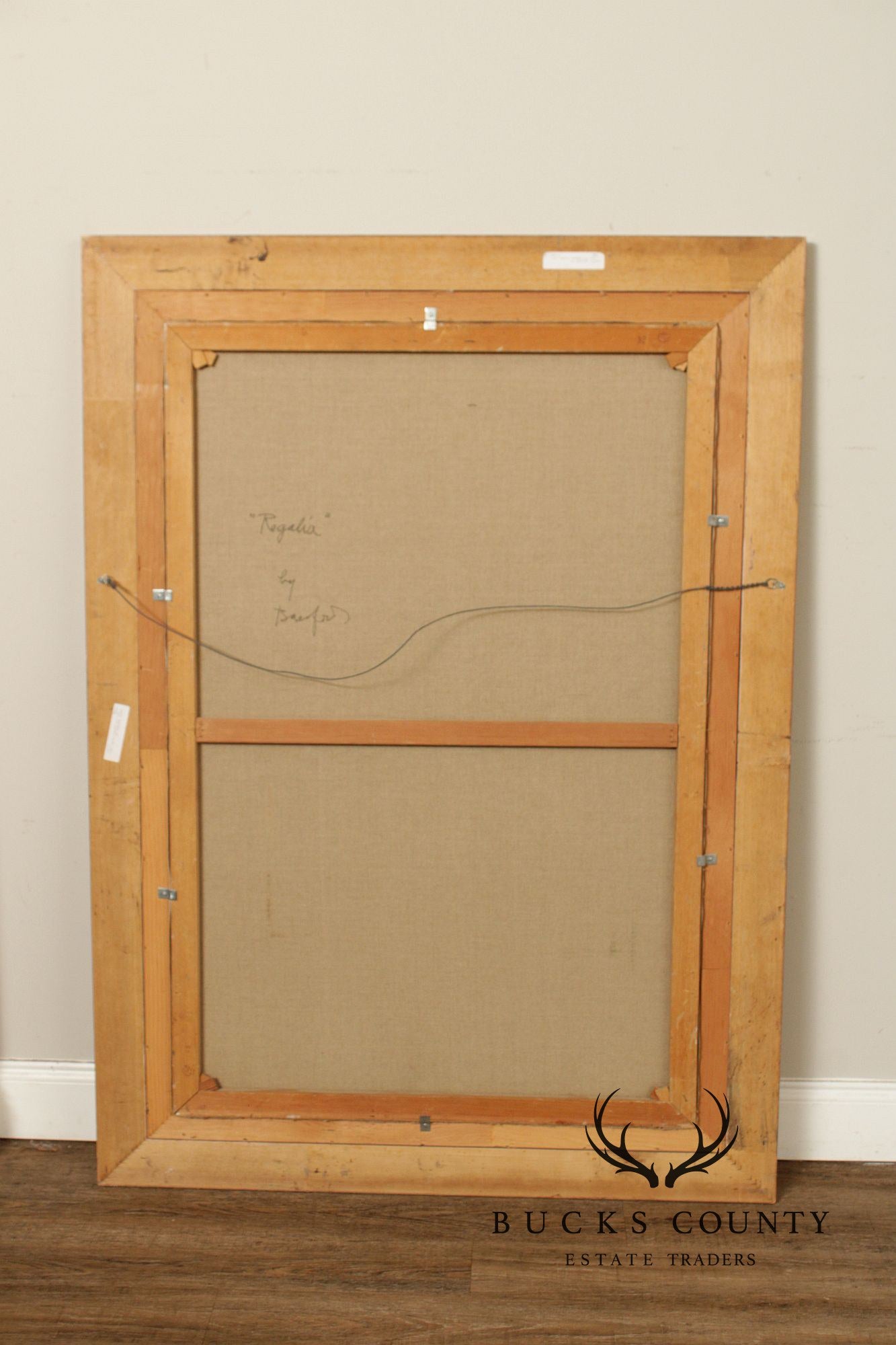 Wallace Bassford Impressionist Style Oil Painting, 'Regalia'