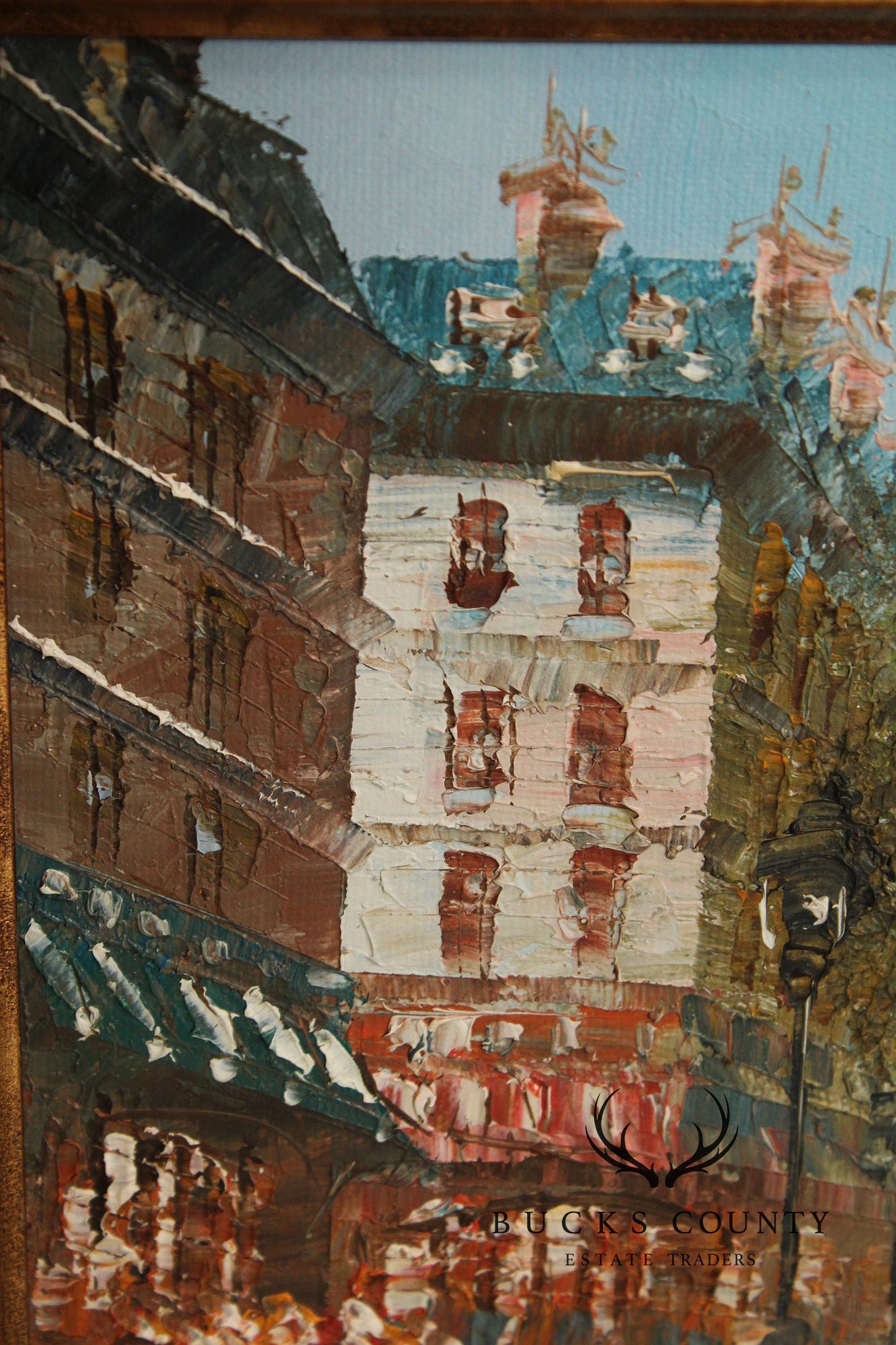 Caroline Burnett Impressionist Painting, Arc De Triomphe