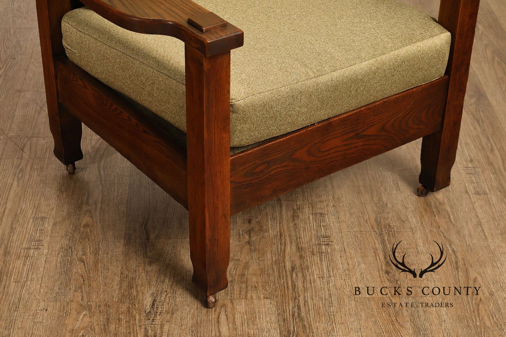 Antique Mission Oak Adjustable Morris Chair