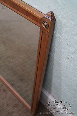 Kindel Belvedere Regency Directoire Style Fruitwood Mirror