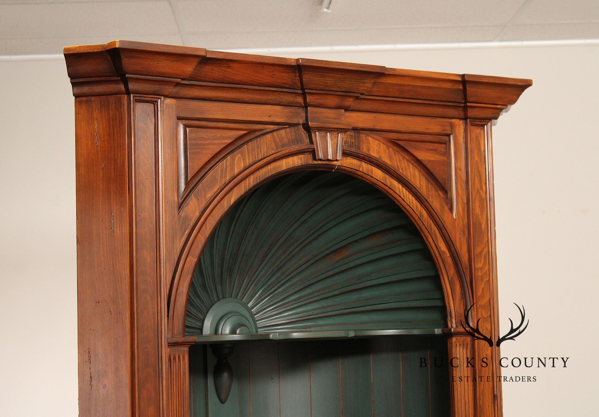 Harden Chippendale Style Pine Corner Cabinet