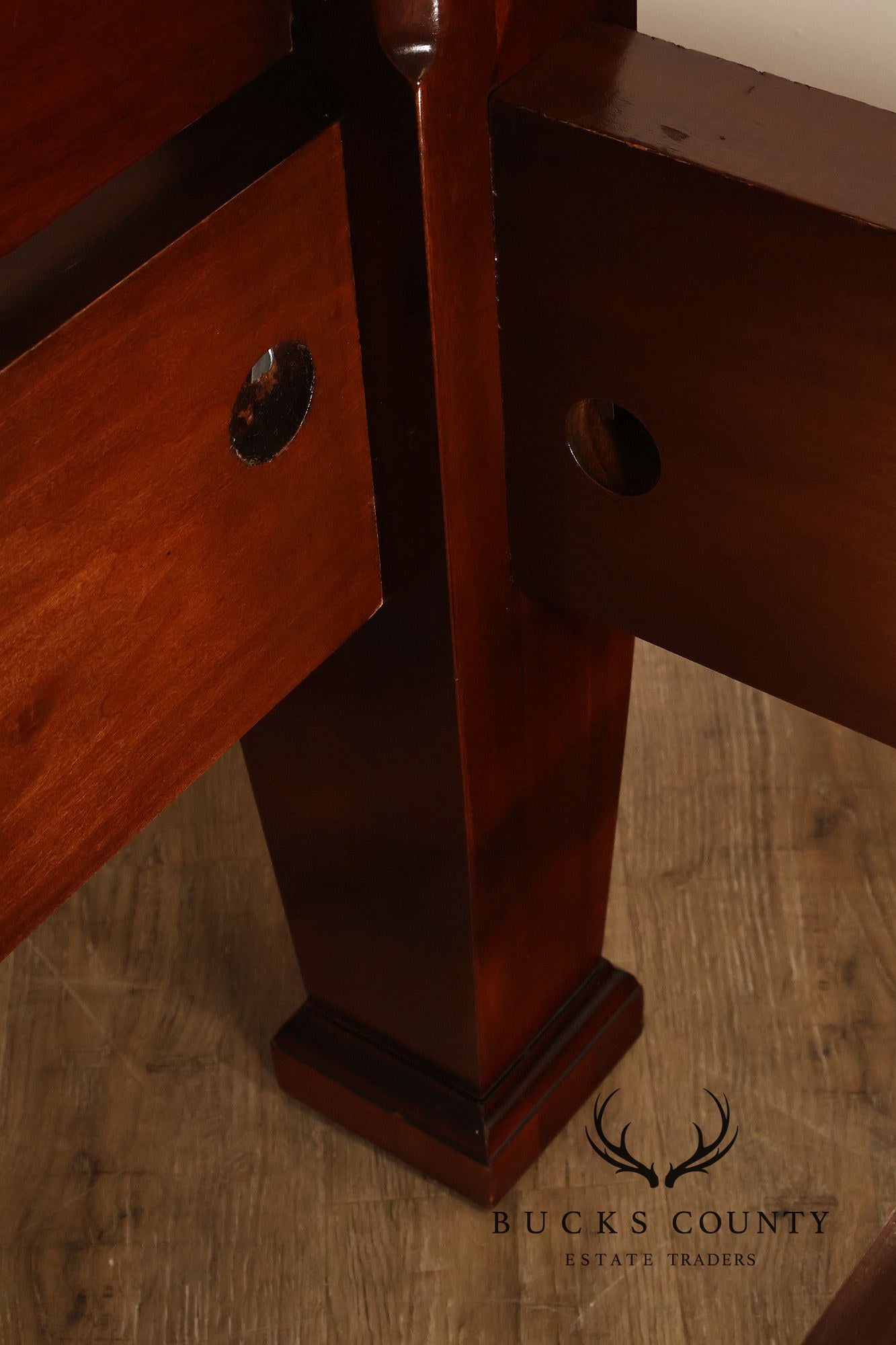 Councill King Size Mahogany Poster Bed Frame