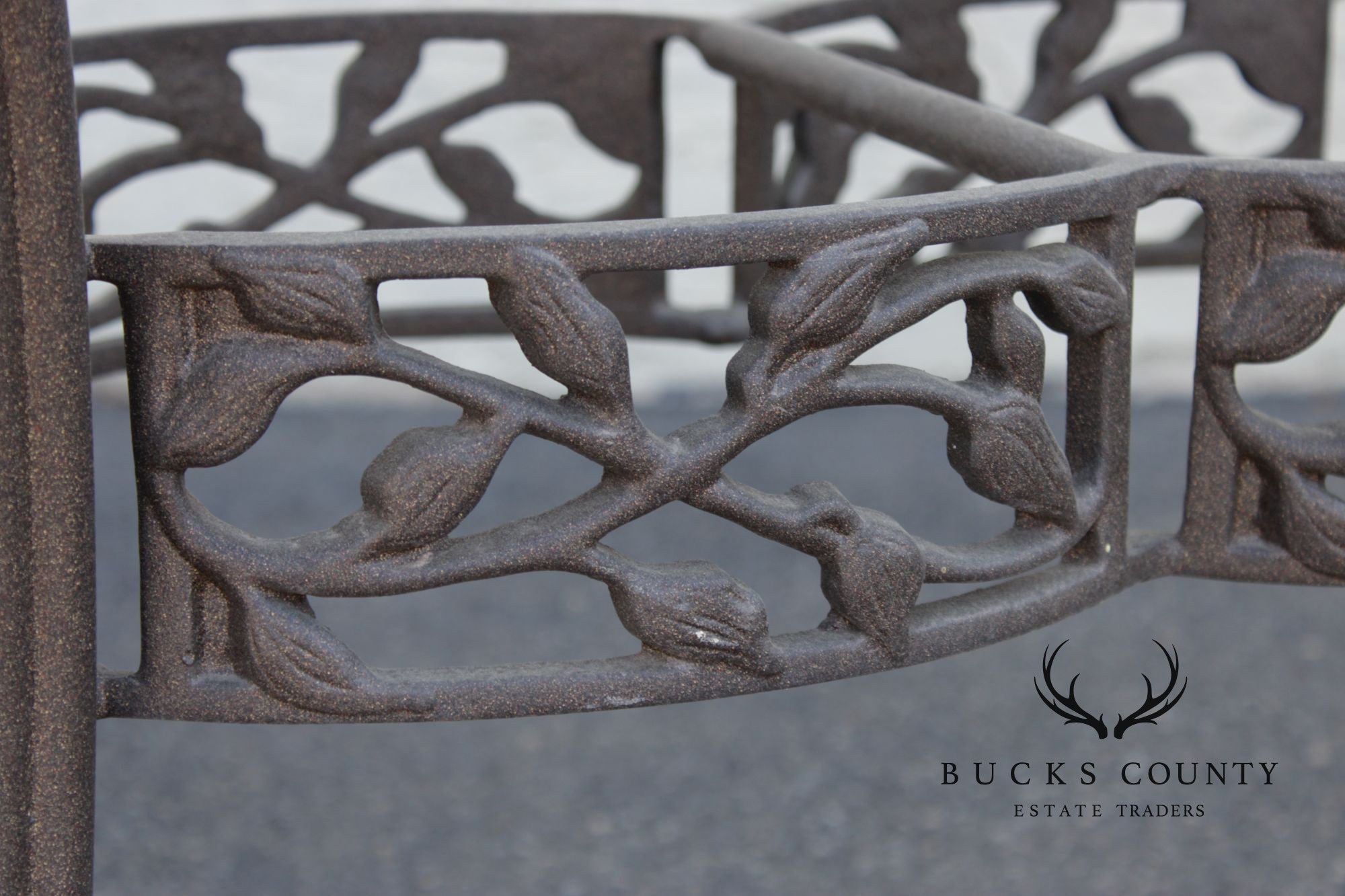 Woodard Oval Glass Top Outdoor Dining Table