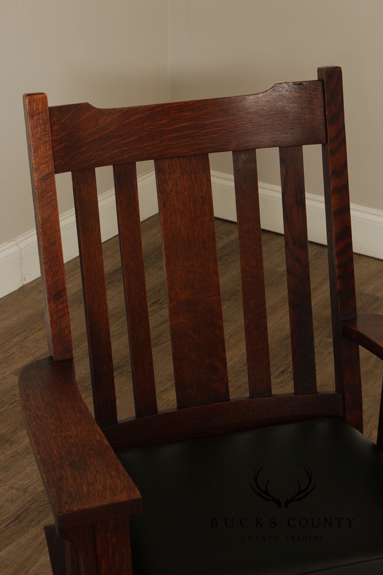 Antique Mission Oak Rocking Chair