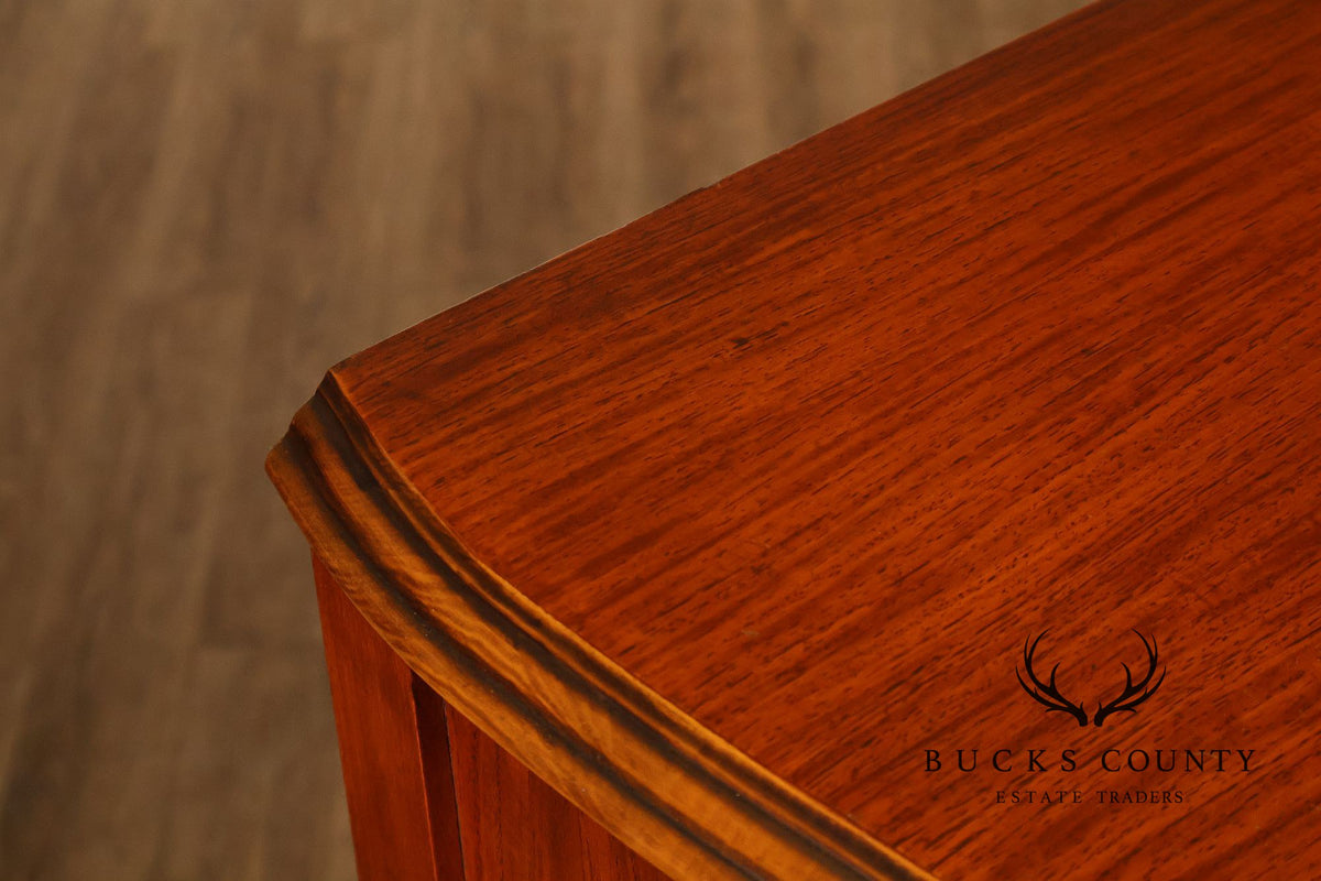 French Louis XV Style Satinwood High Chest Of Drawers