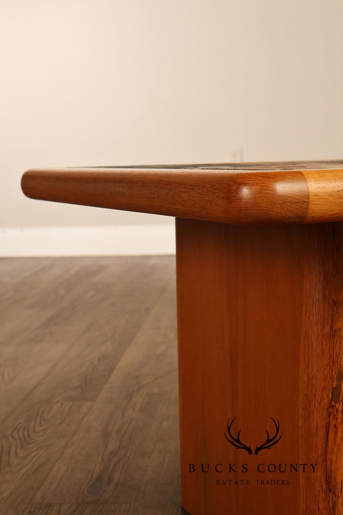 Sallingboe Jelling Pair Of Danish Modern Teak Tile Top End Tables