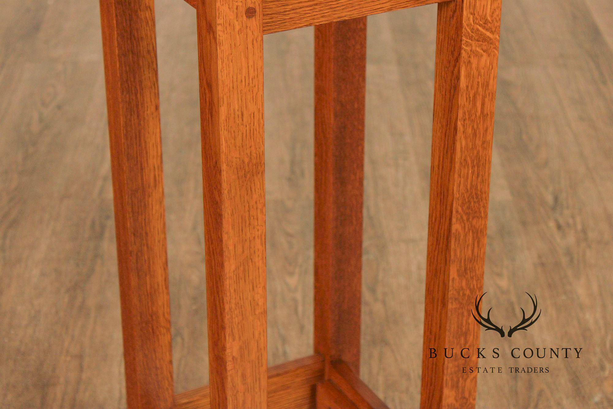 Stickley Furniture Mission Collection Oak Umbrella Stand