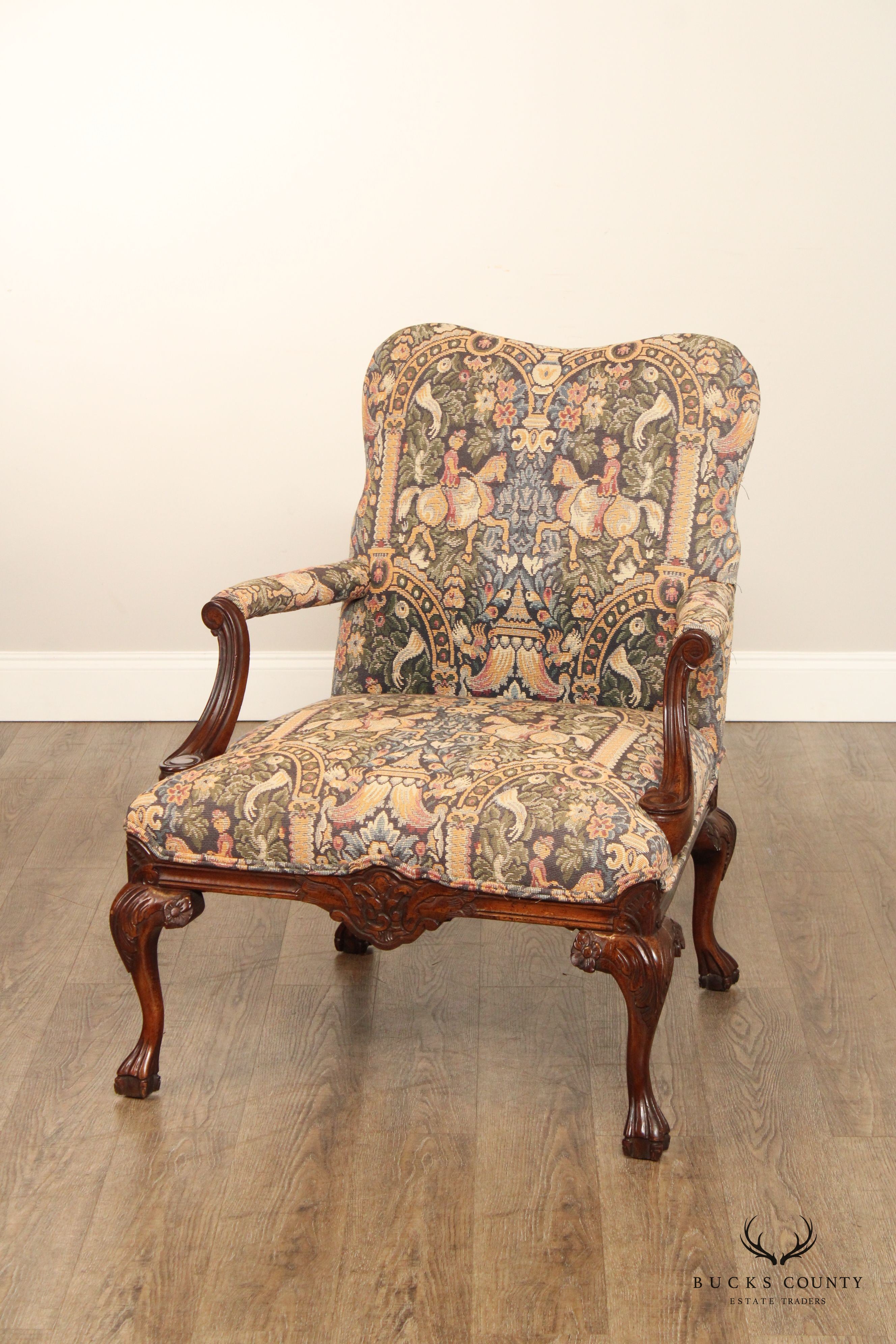 Woodmark Originals Georgian Style Mahogany Armchair