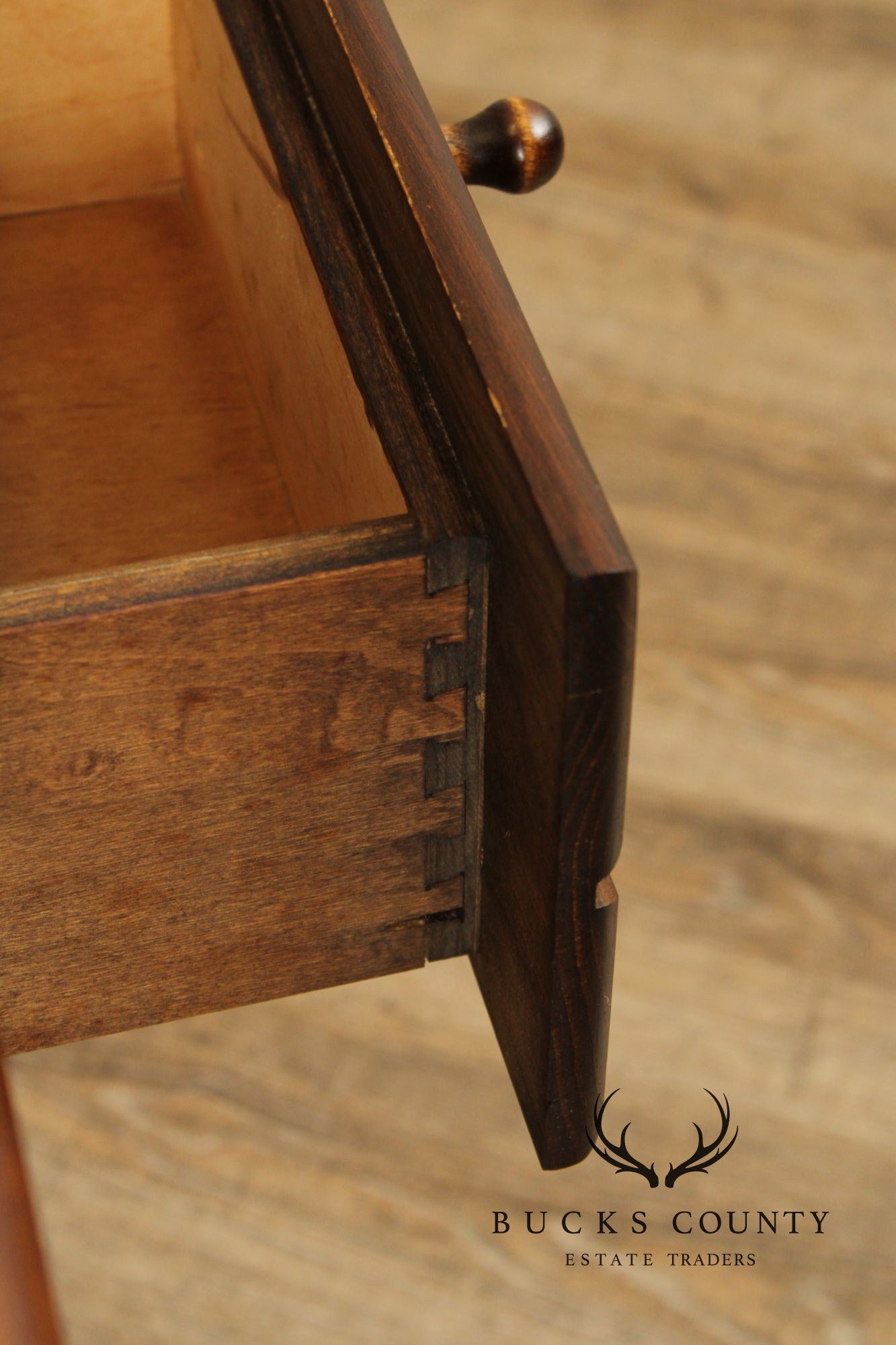 Yield House One-Drawer Pine Side Table