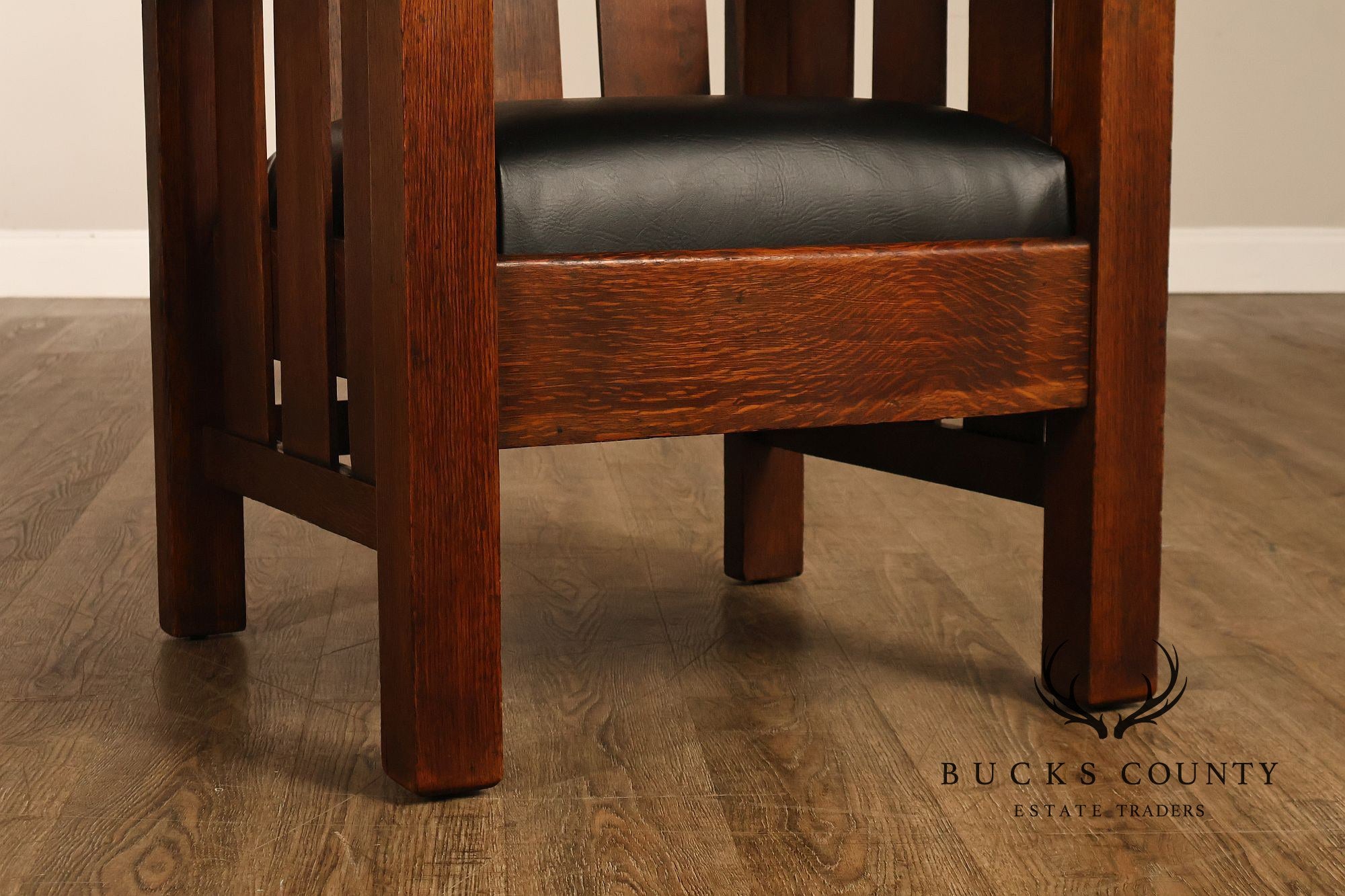 Langslow, Fowler Co. Antique Mission Oak Armchair