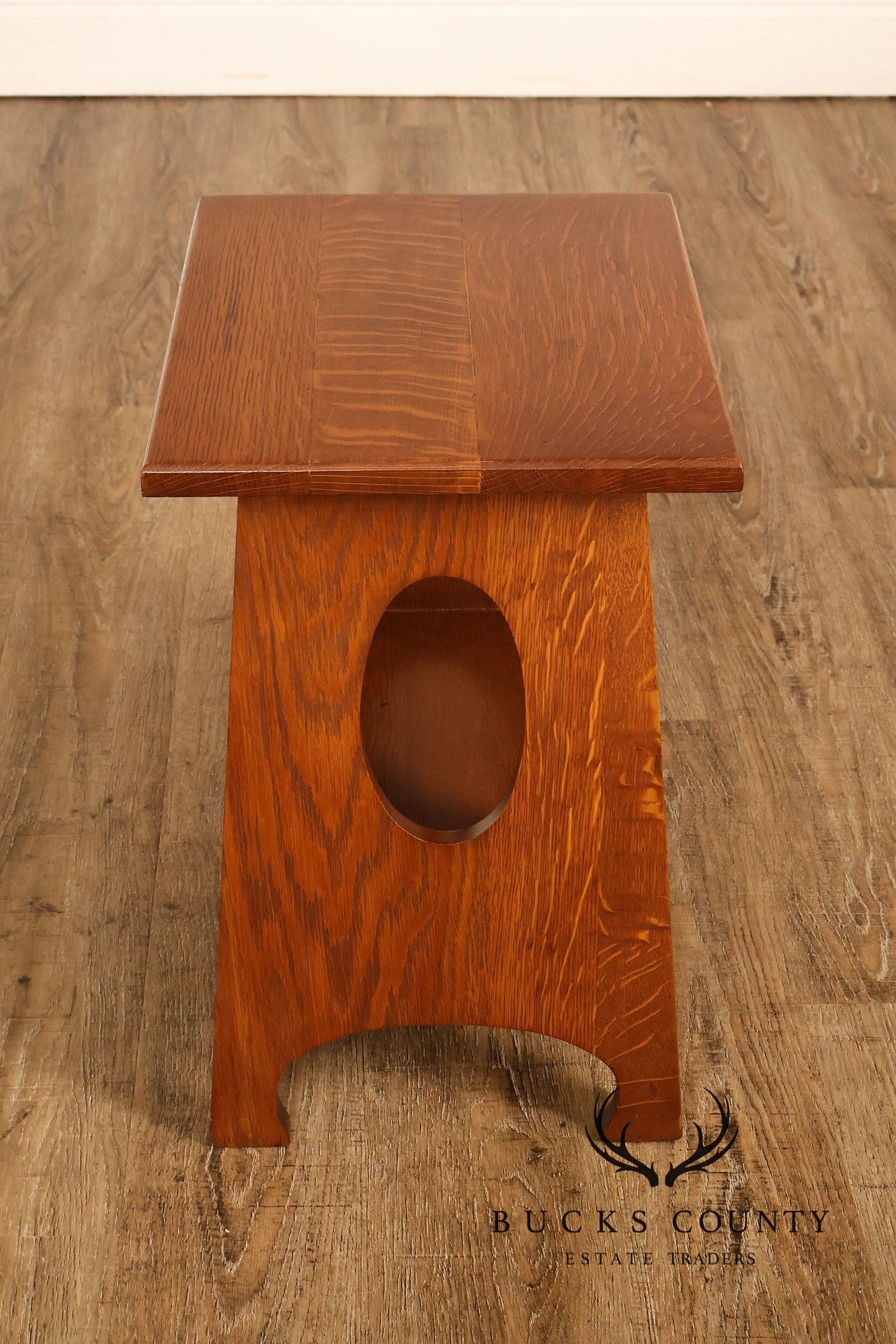Arts And Crafts Mission Oak Tabouret