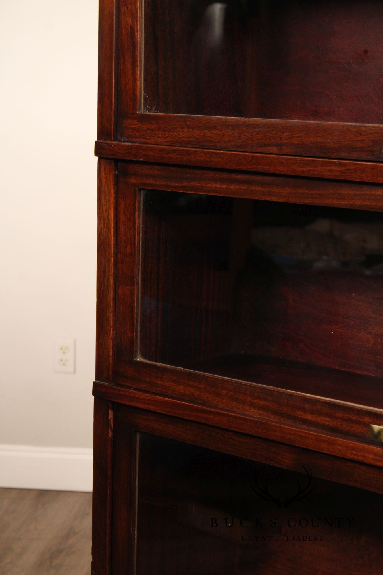 Hale Four-Stack Mahogany Barrister Bookcase