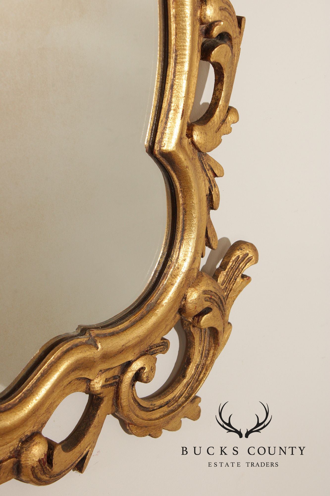 Francisco Hurtado Rococo Style Giltwood Wall Mirror