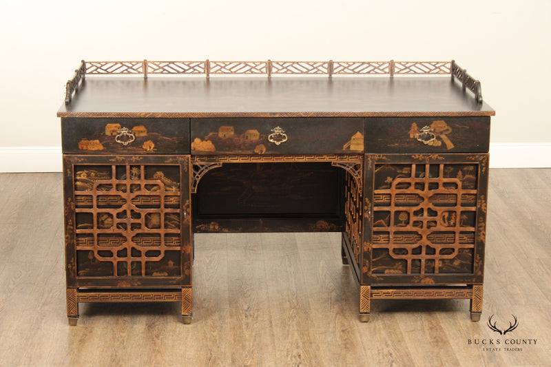 Drexel Heritage 'Mandalay' Asian Style Chinoiserie Desk
