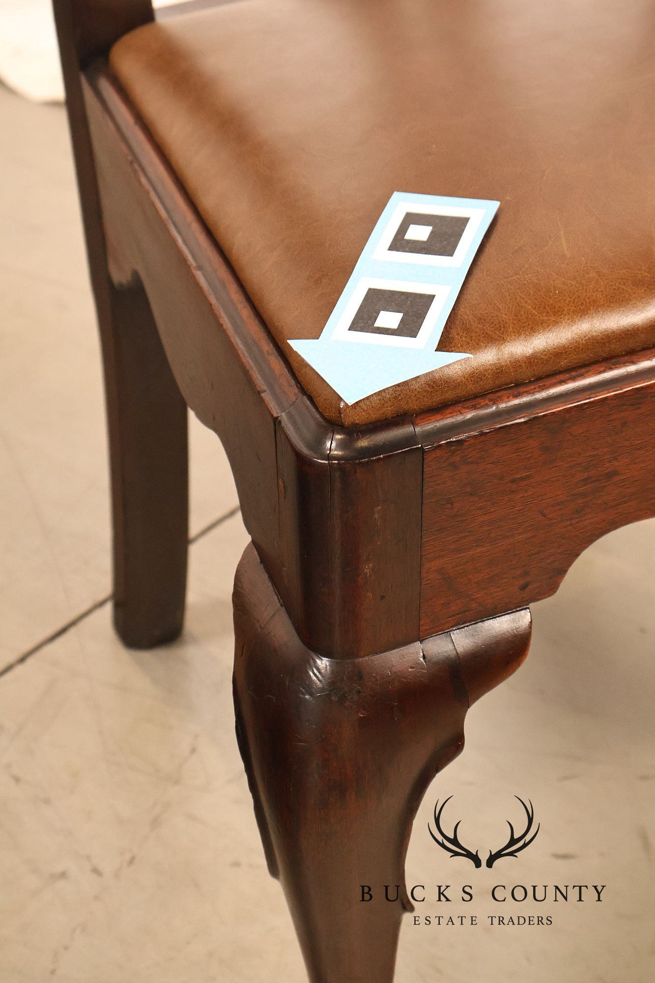 Georgie III Style Antique Set of Six Mahogany Dining chairs