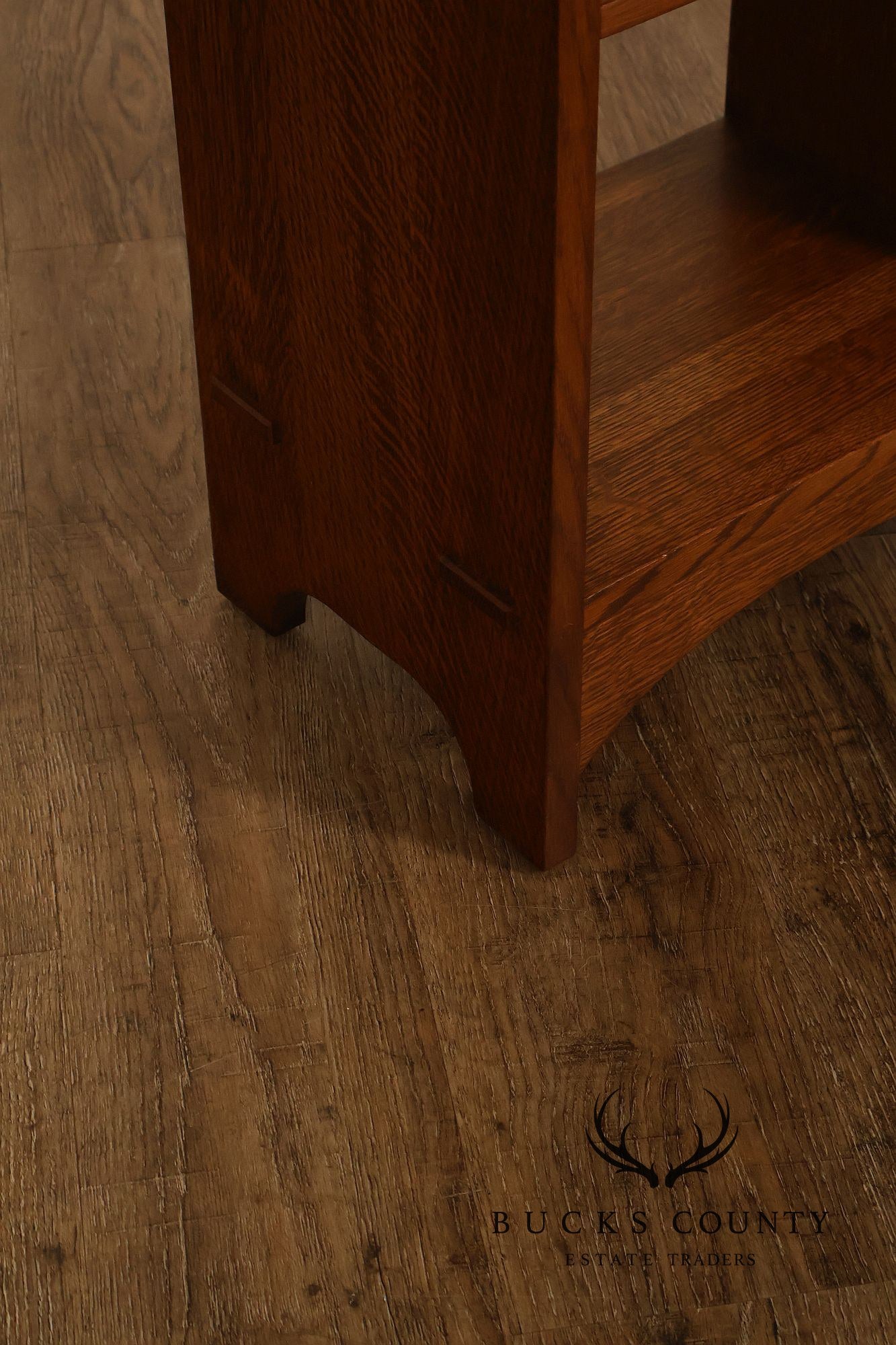 Stickley Mission Collection Oak Magazine Stand Bookcase