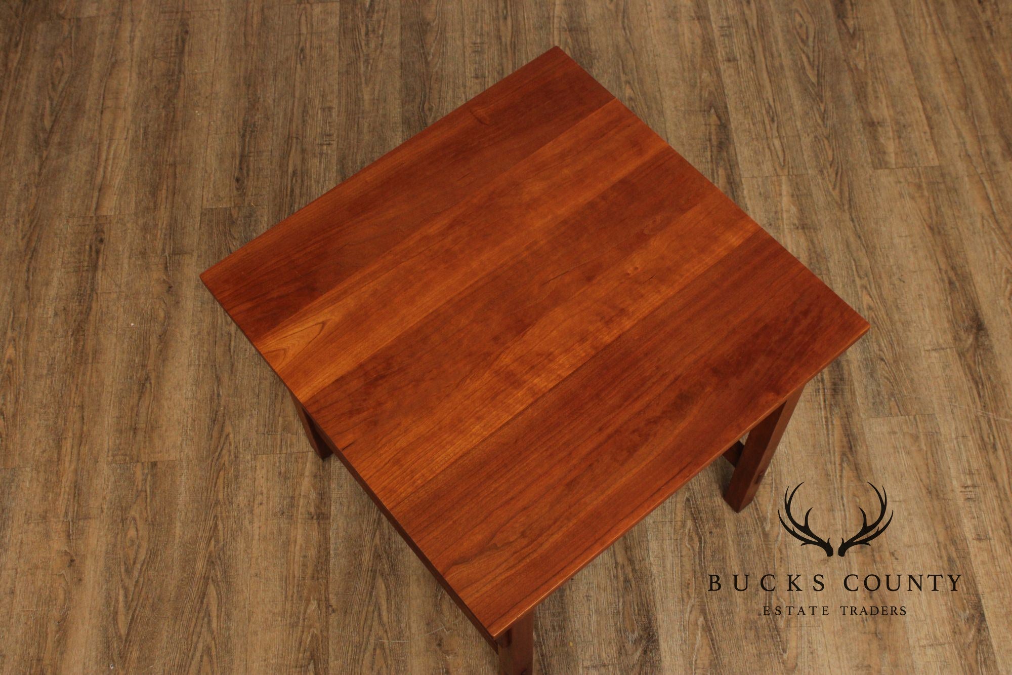 Stickley Mission Collection Cherry Spindle Lamp Table