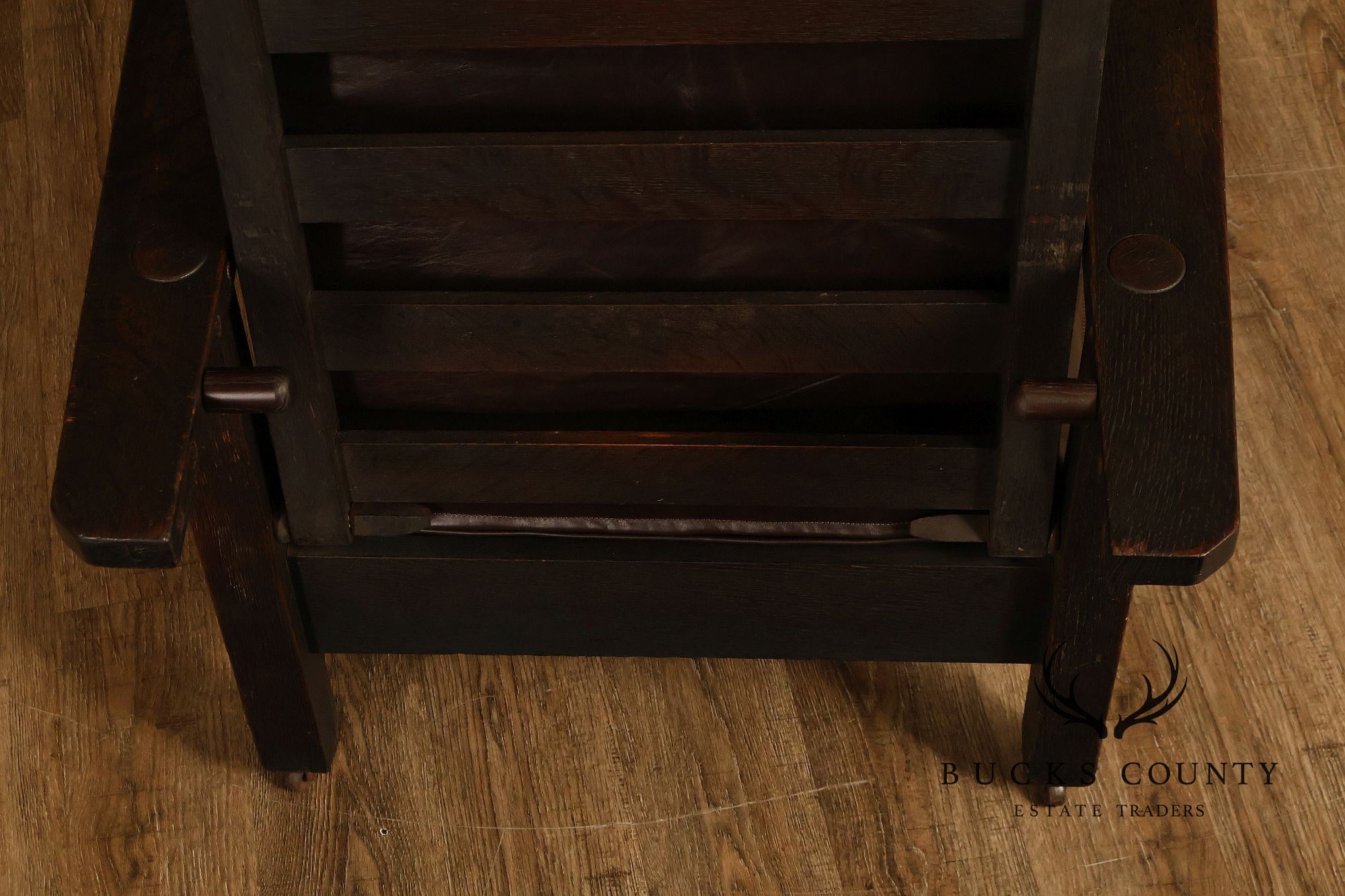 Antique Stickley Brothers Mission Oak Morris Chair