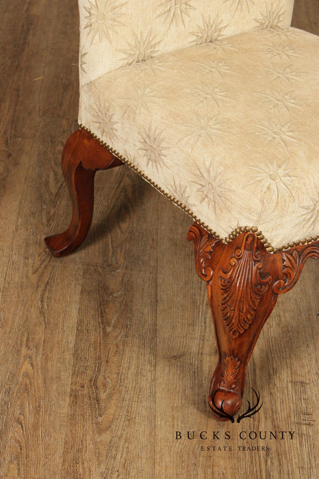 Georgian Style High-Back Mahogany Side Chair