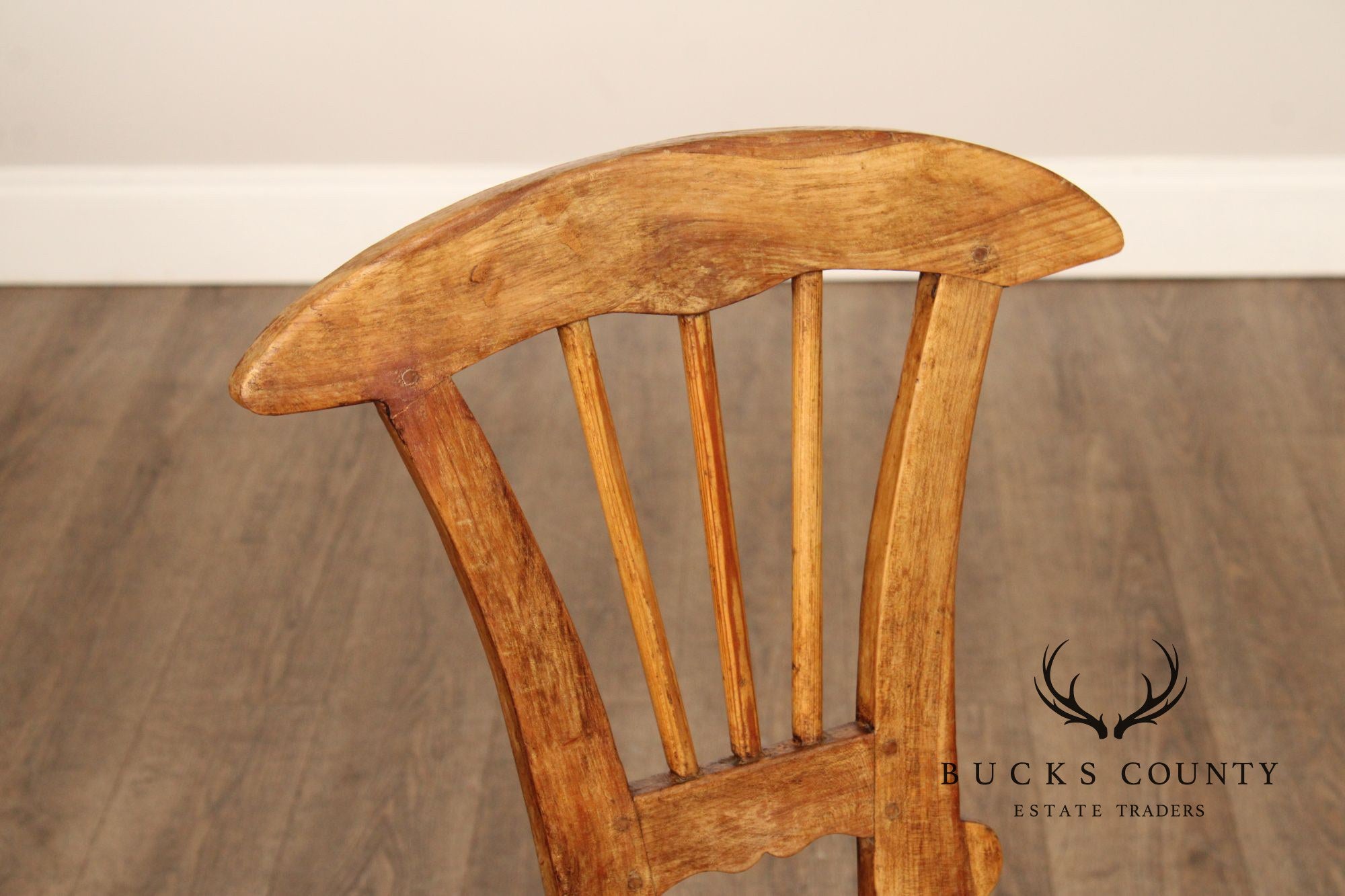 Antique Rustic European Windsor Chair