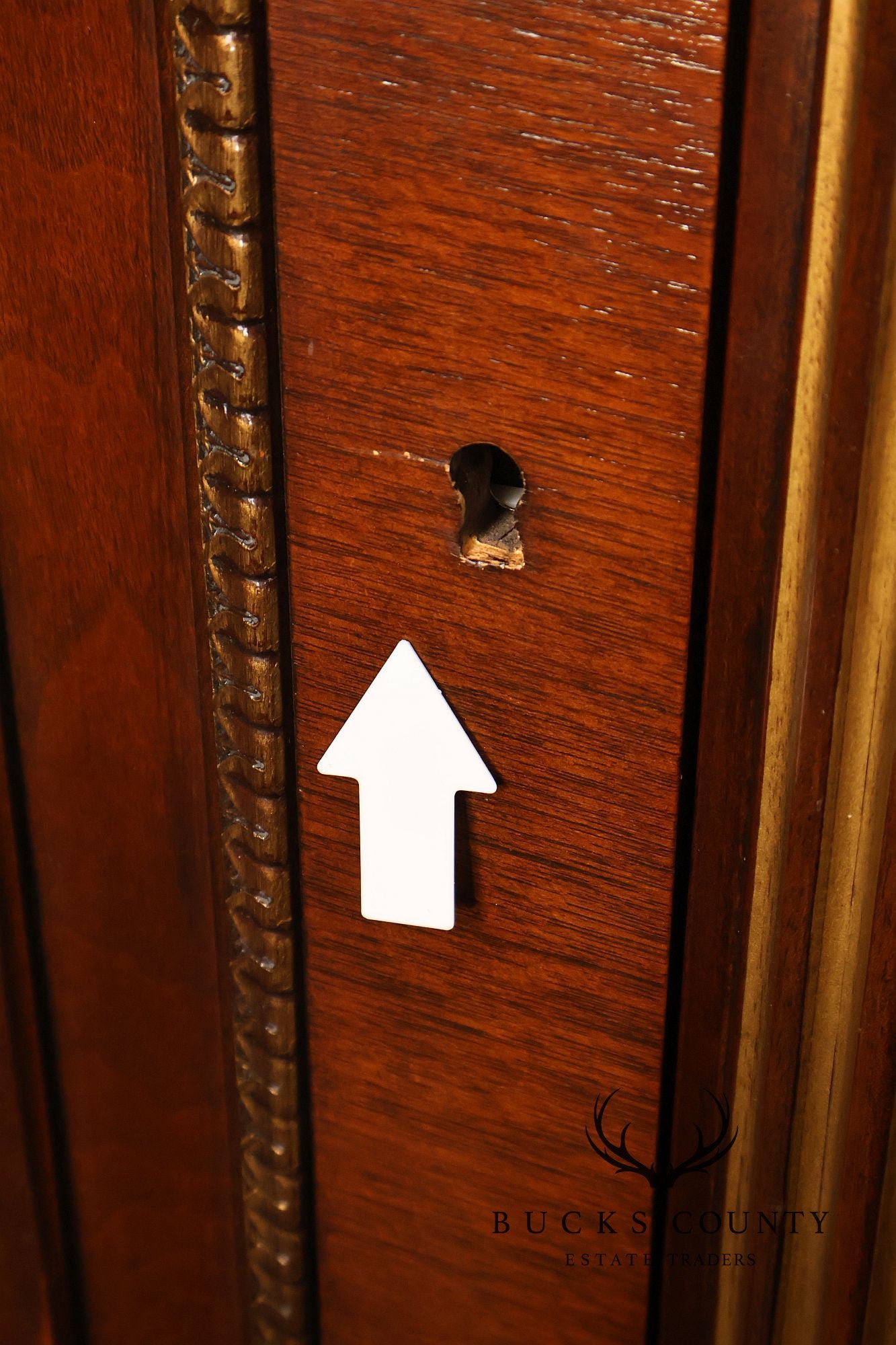 EJ Victor Mahogany Neoclassical Louis XVI Style Sideboard