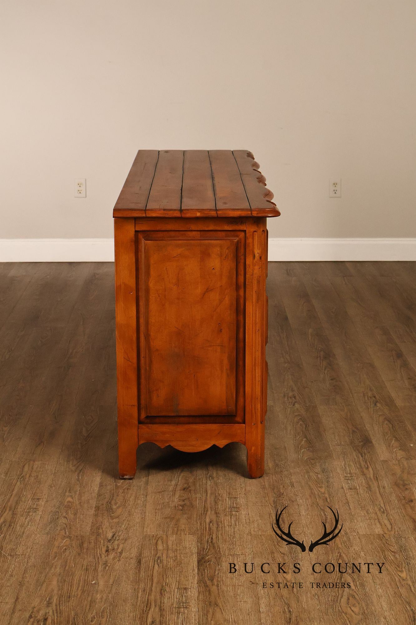 Century Louis XV Style French Provincial Triple Dresser