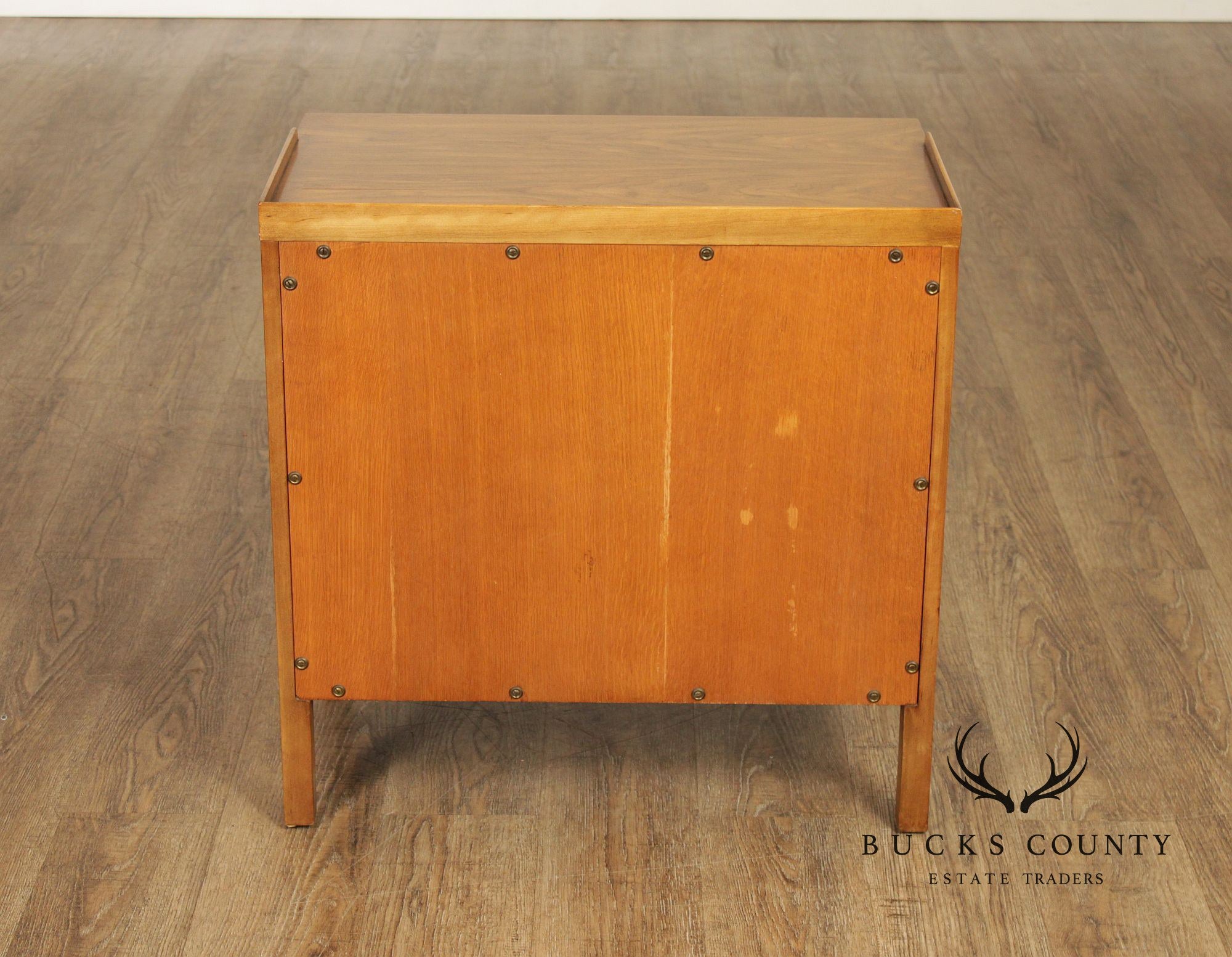 John Widdicomb Mid Century Modern Walnut Nightstand