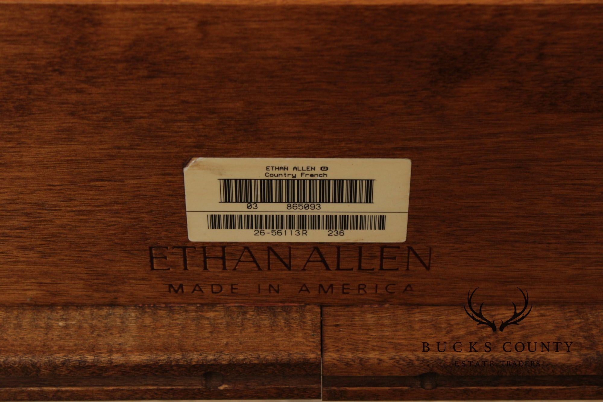 Ethan Allen 'Country French' Twin Sleigh Bed