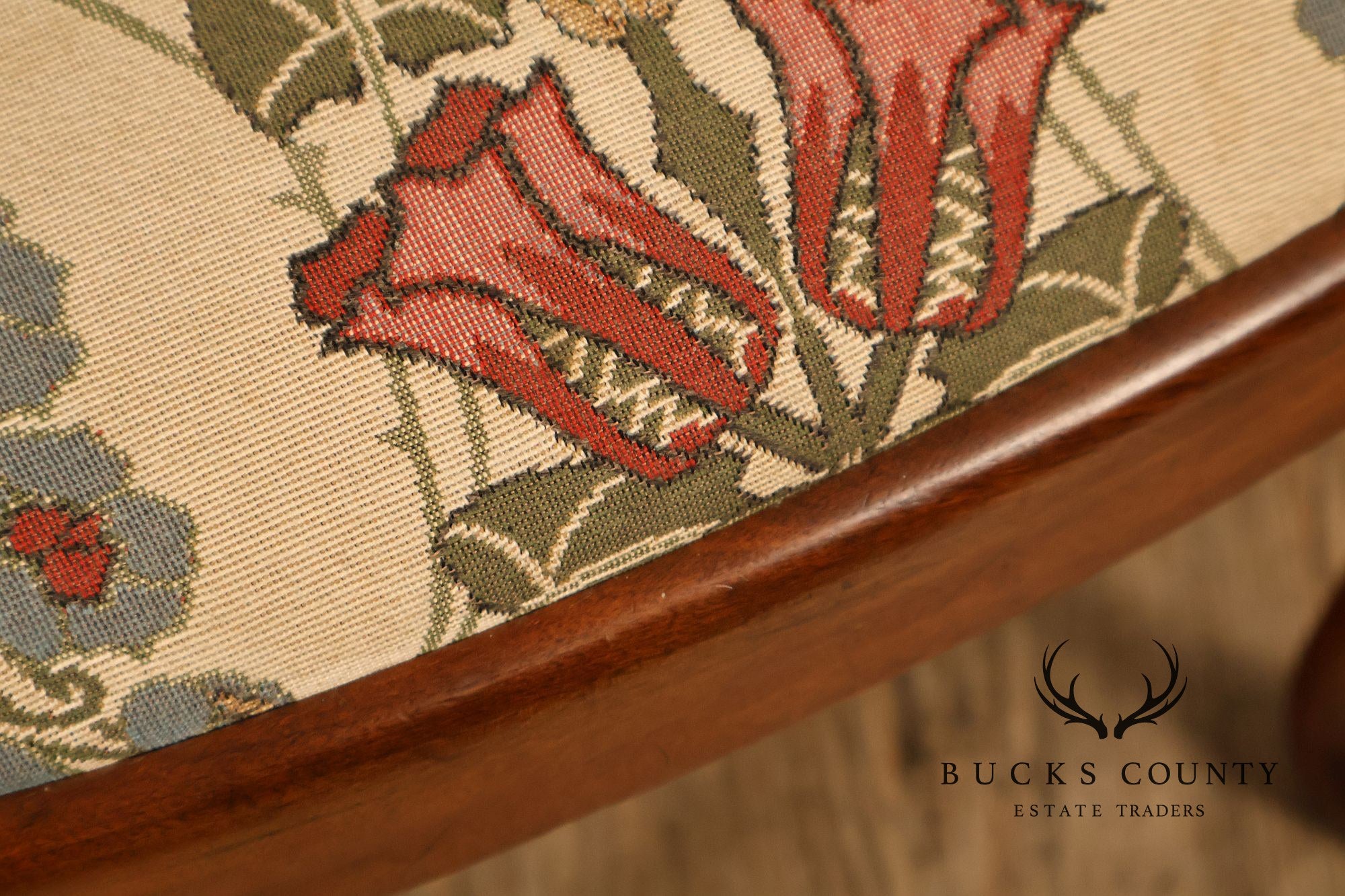 Saybolt Cleland Queen Anne Style Walnut Side Chair