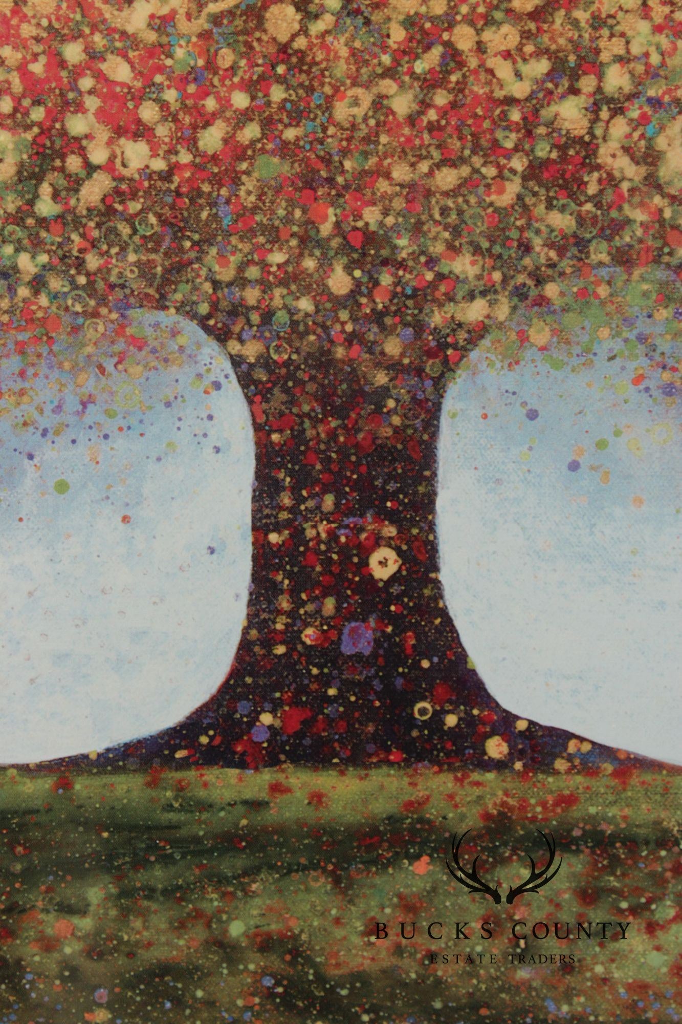 Melissa Graves-Brown Framed Print, 'Blue Dreaming Tree'