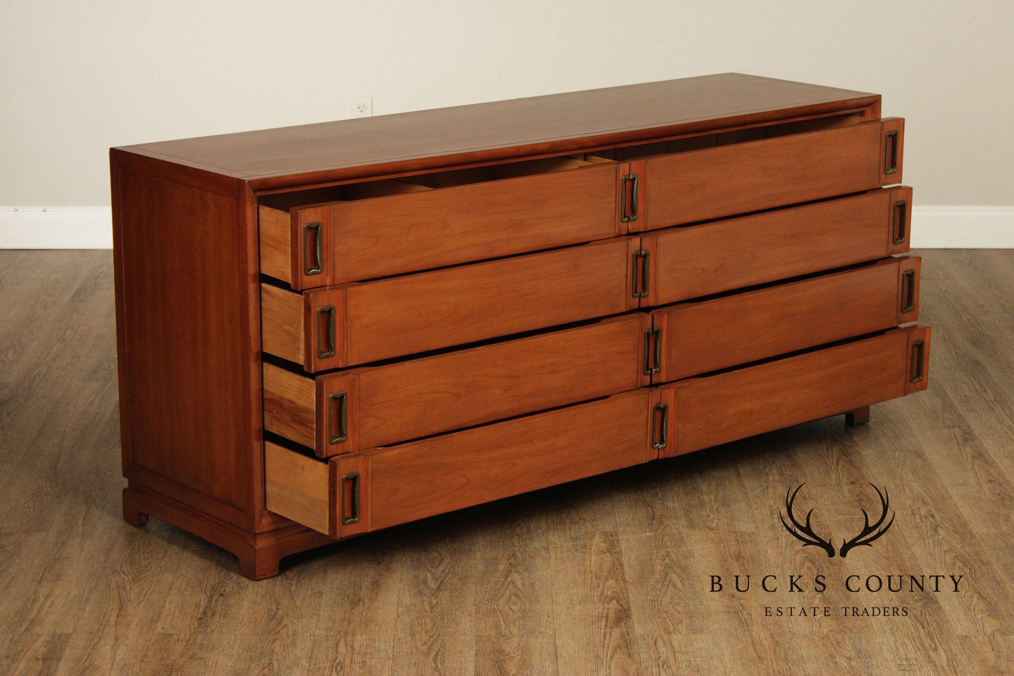 Red Lion Table Company Mid Century Modern Walnut Dresser