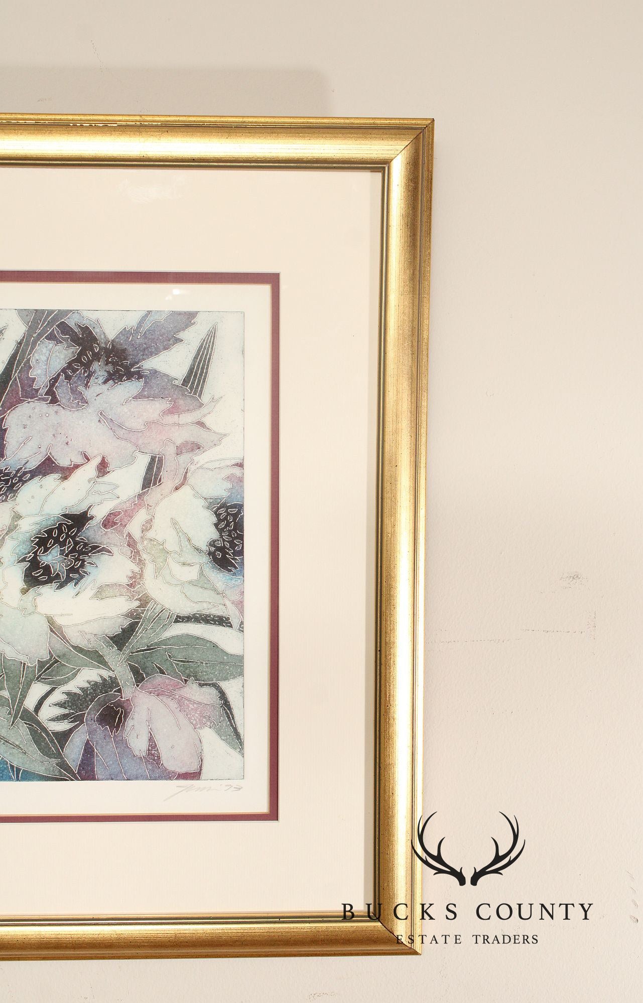 Framed Floral Print After Tim O'Toole, 'Spring Flowers II'