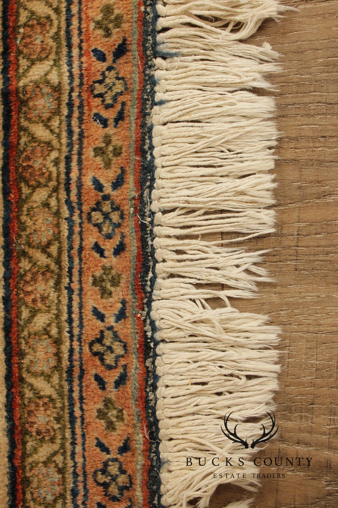 Antique Persian Bidjar Wool Area Rug 8' x 10'