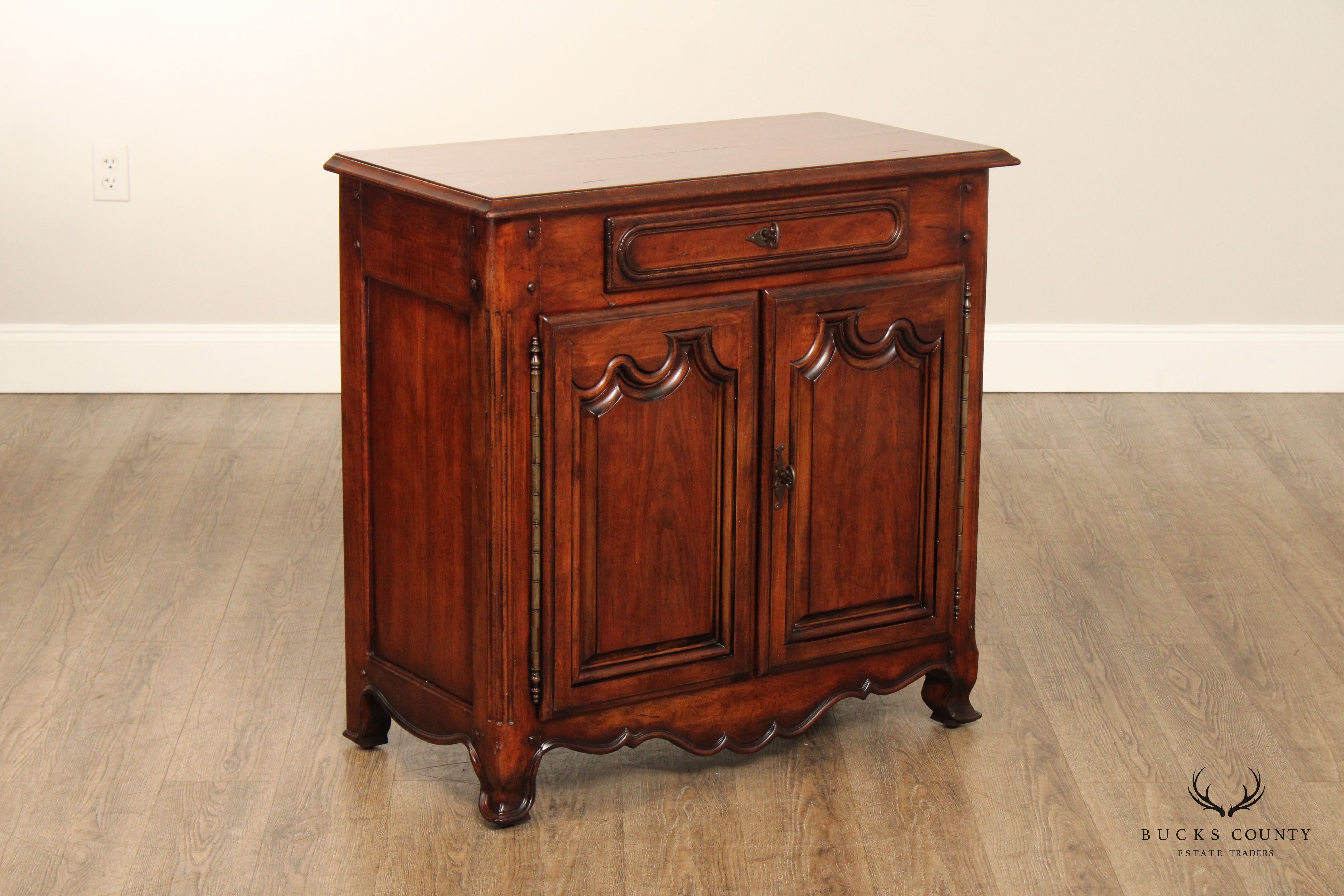 Ralph Lauren French Louis XV Style Cherry Cabinet Server