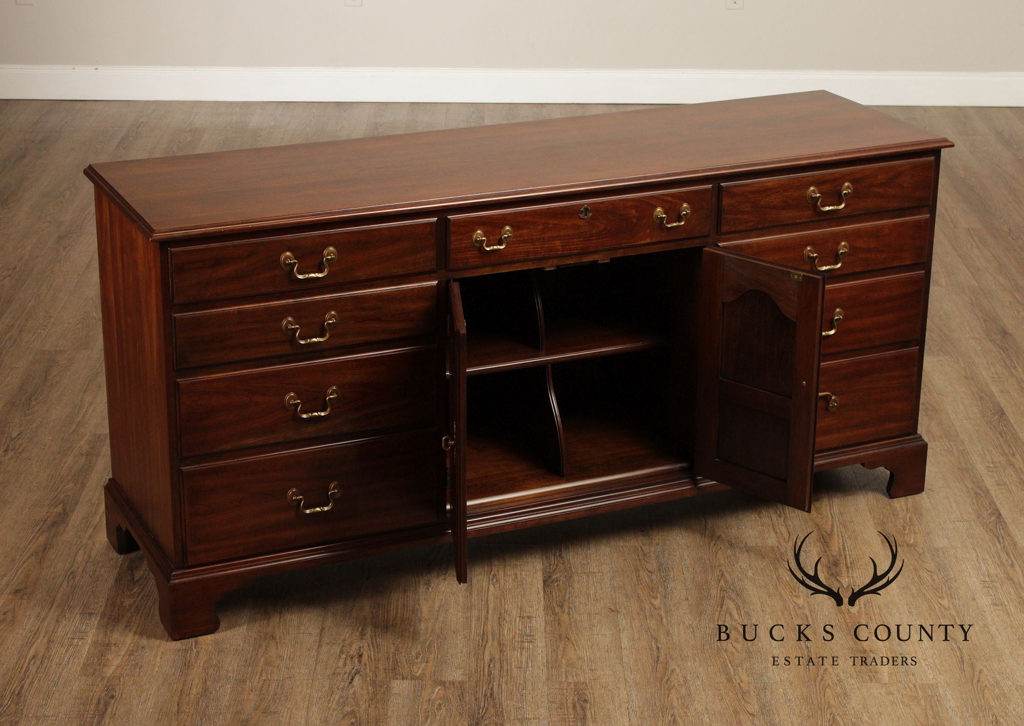 Henkel Harris Vintage Cherry Triple Dresser