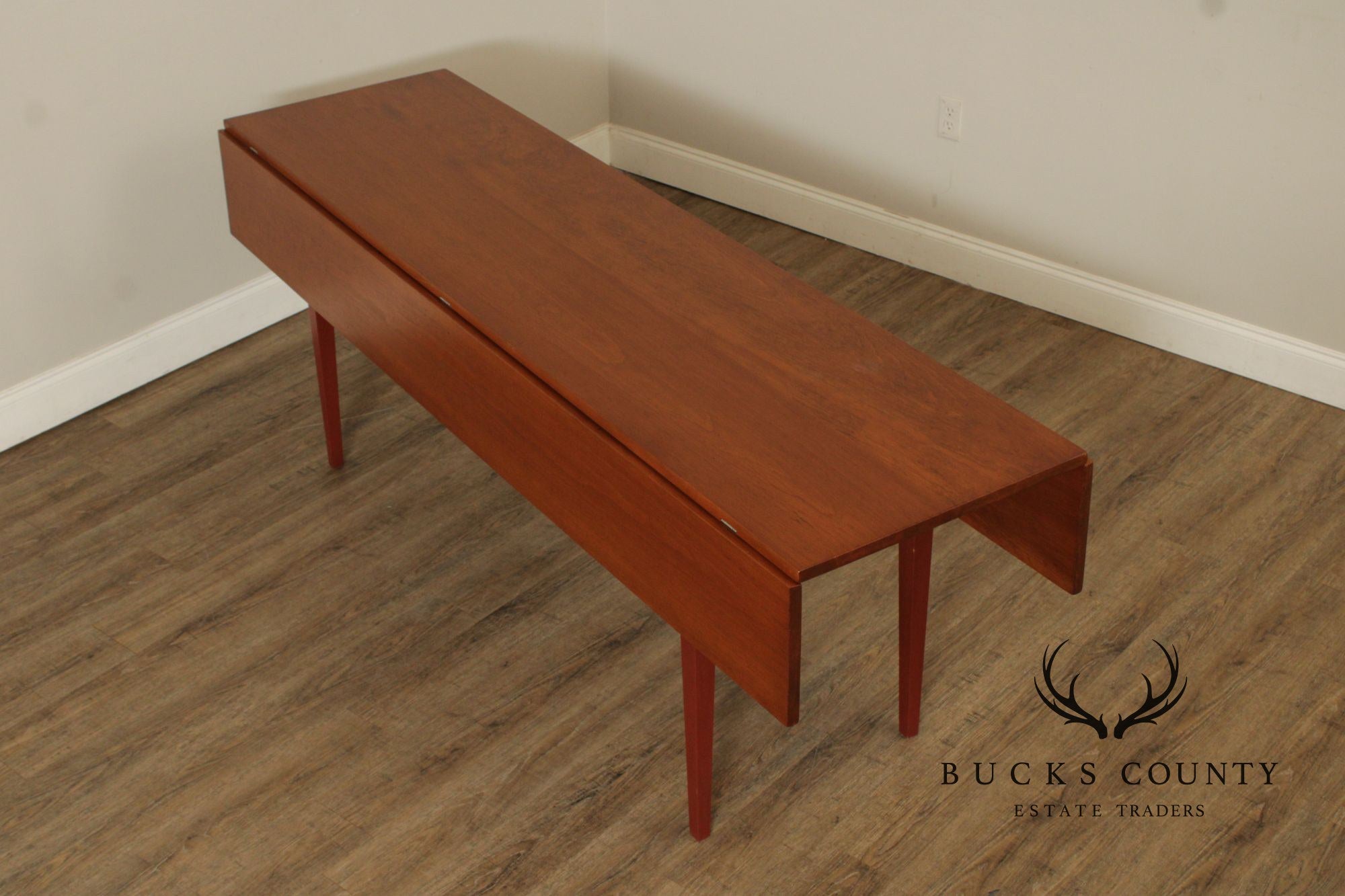 Wayne Kramer Bench Made Drop Leaf Harvest Dining Table