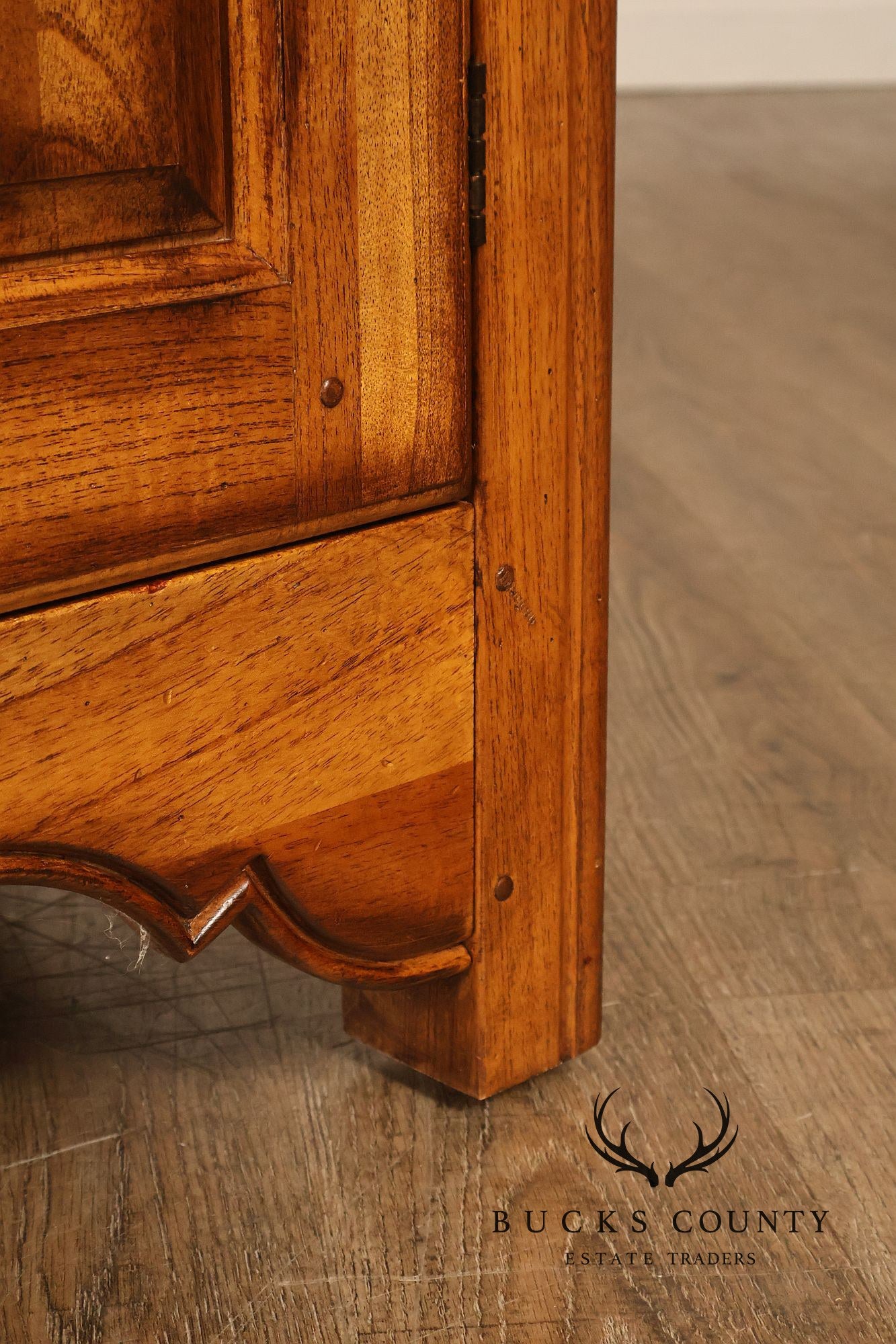 Hekman French Country Style Oak Two-Door Server