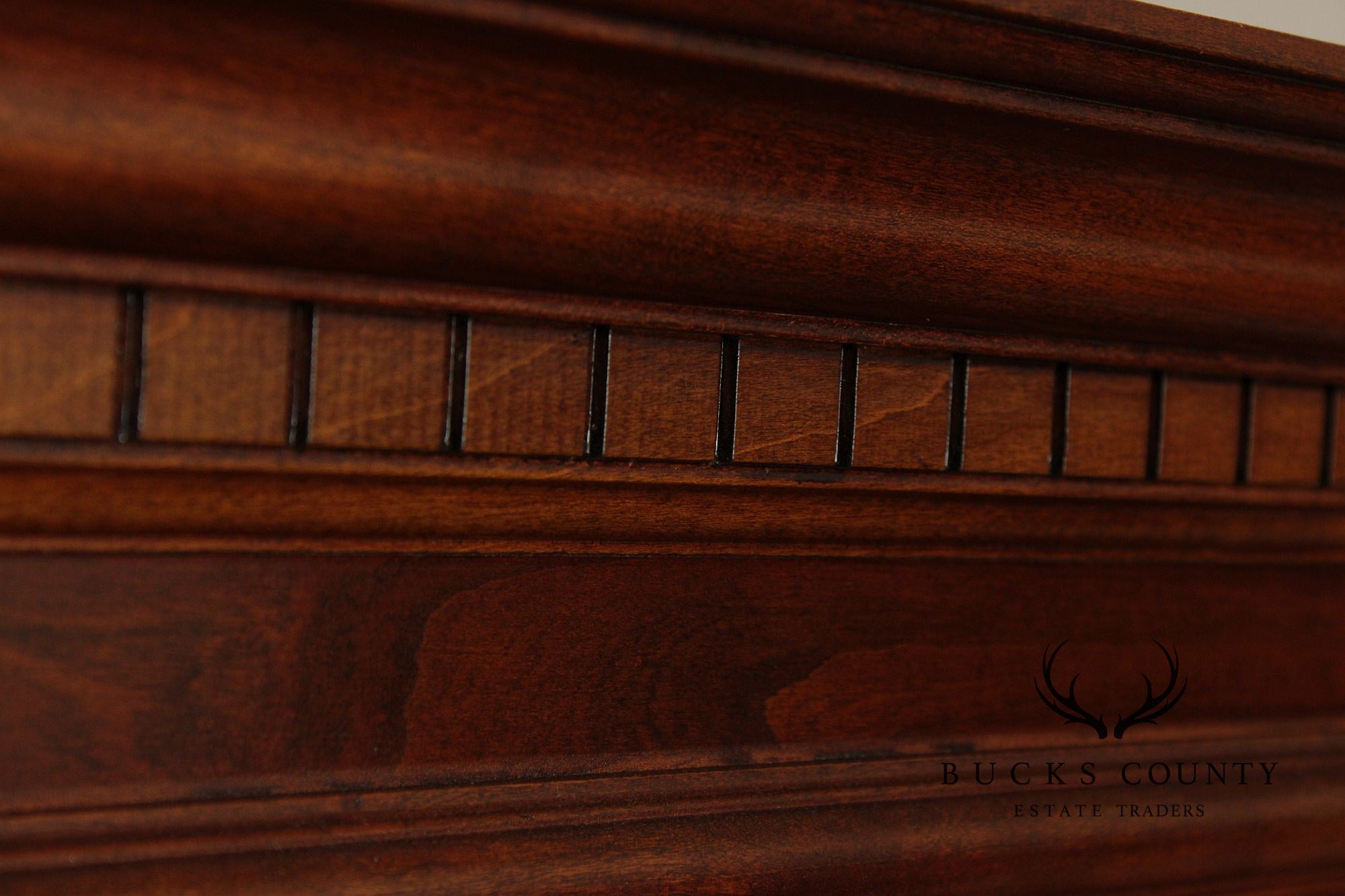 Traditional Pair Of Cherry Bookcase Display Cabinets