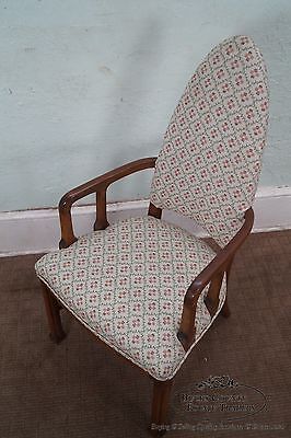 Custom Quality Mid Century Gothic Style Arm Chair